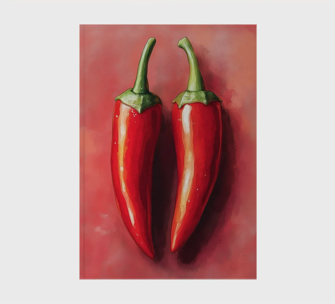 Pimientos rojos cuaderno de Spice & Style