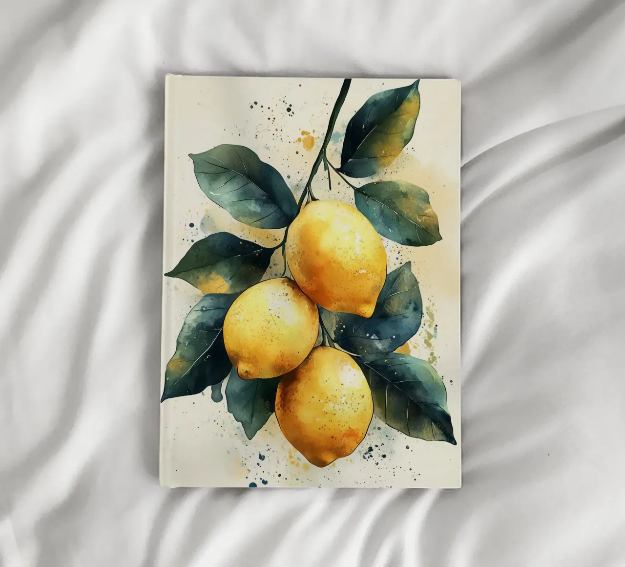 Sprig of lemons notebook by Spice & Style