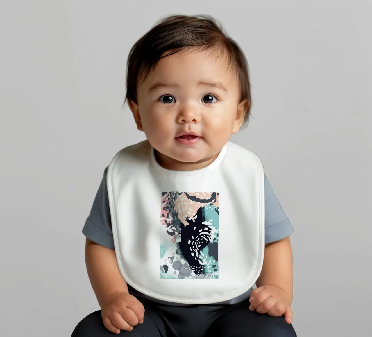 August Babylätzchen von Charlotte Winter