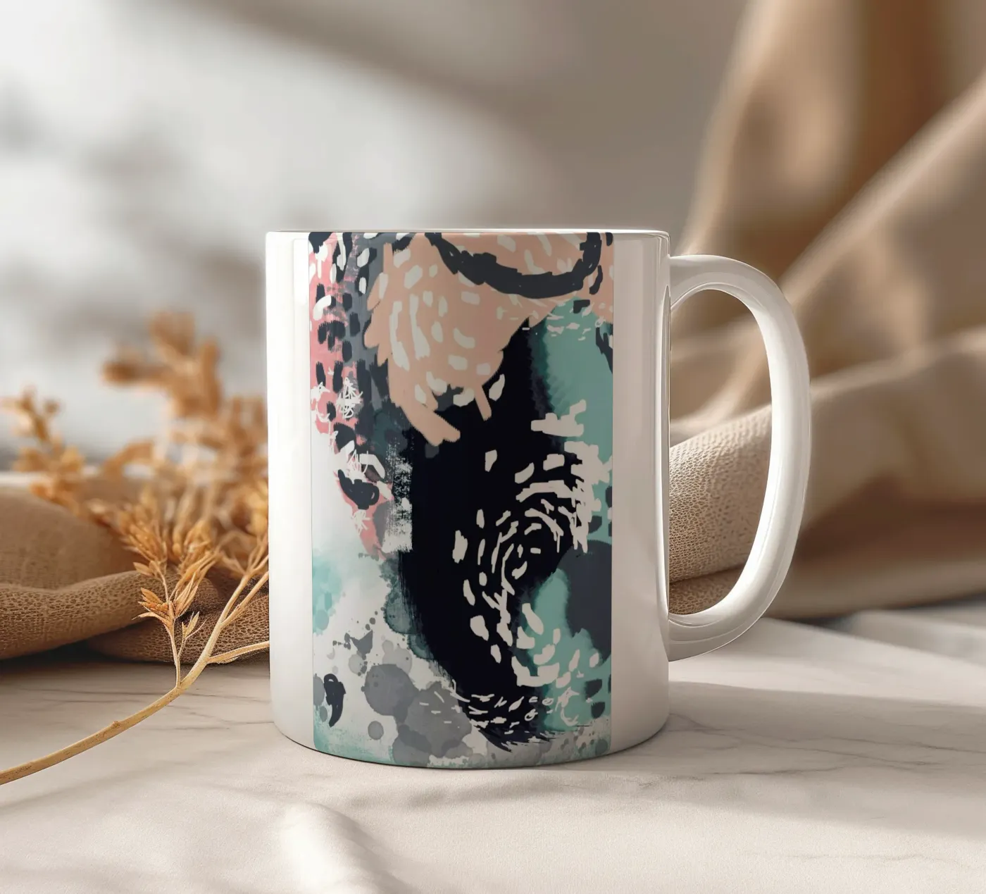 August ceramic mug by Charlotte Winter
