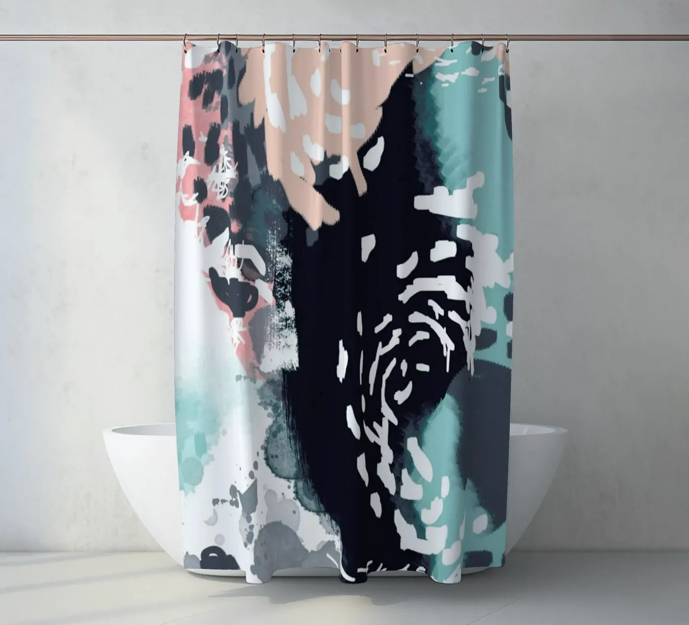 August Duschvorhang von Charlotte Winter