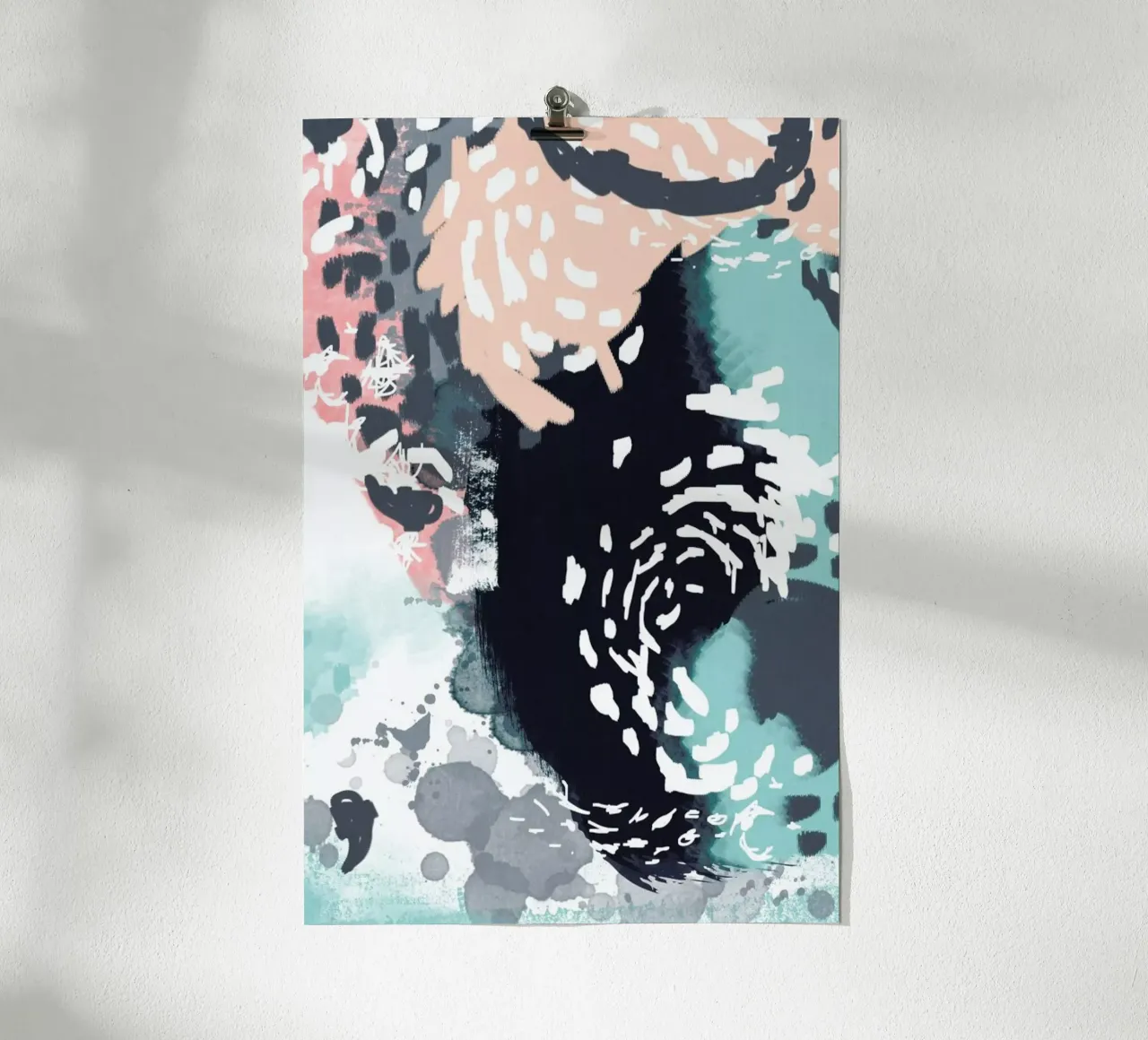 August poster con telaio in alluminio da Charlotte Winter