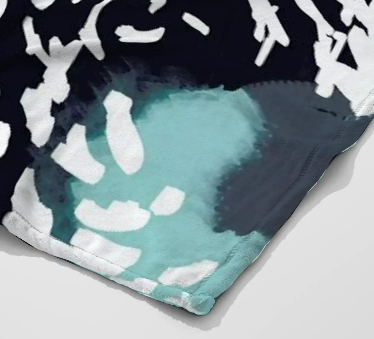 August fleece blanket by Charlotte Winter