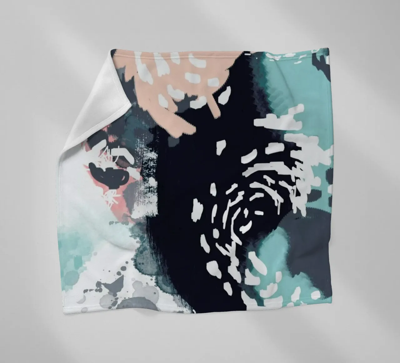 August fleece blanket by Charlotte Winter