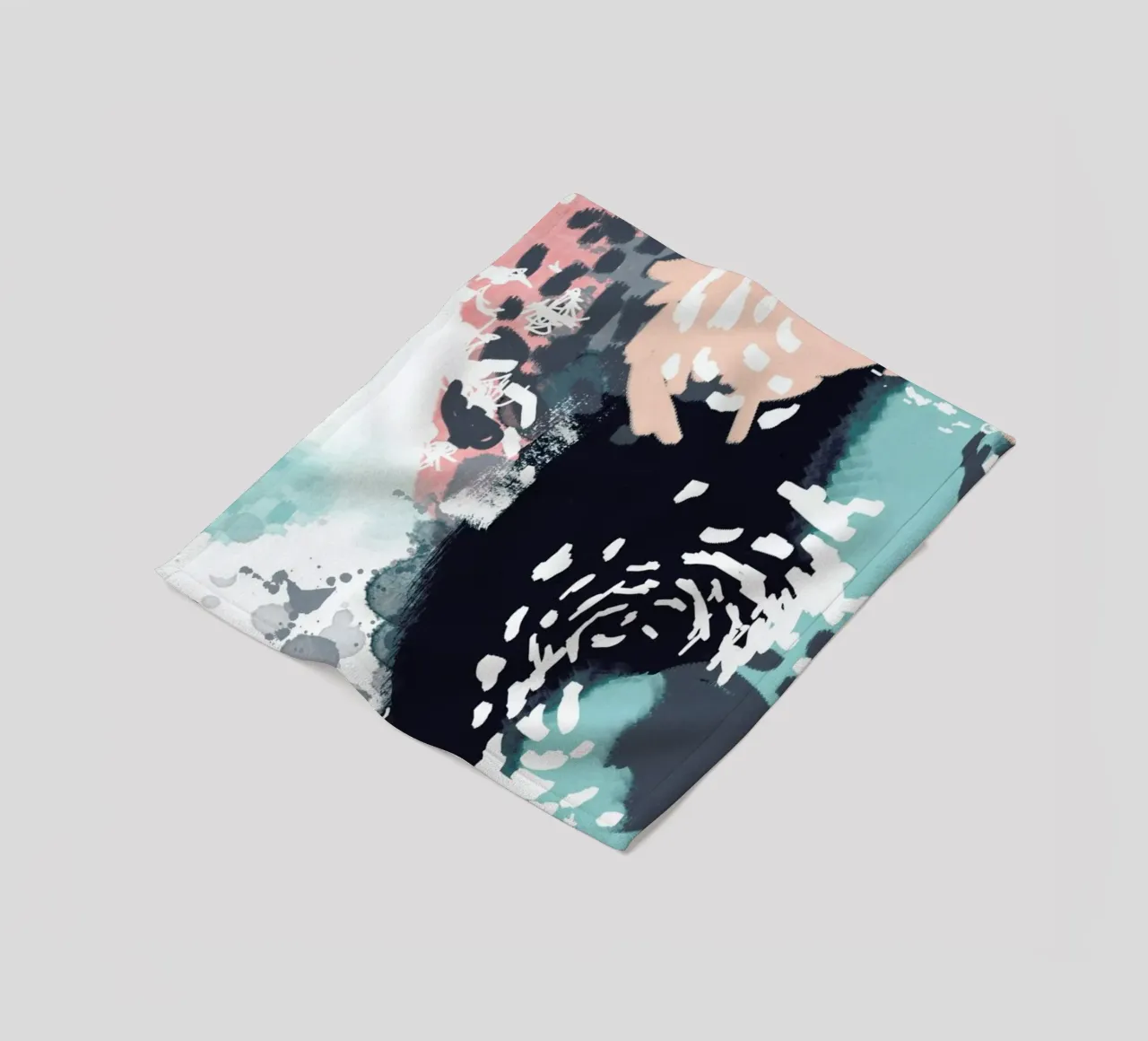 August fleece blanket by Charlotte Winter