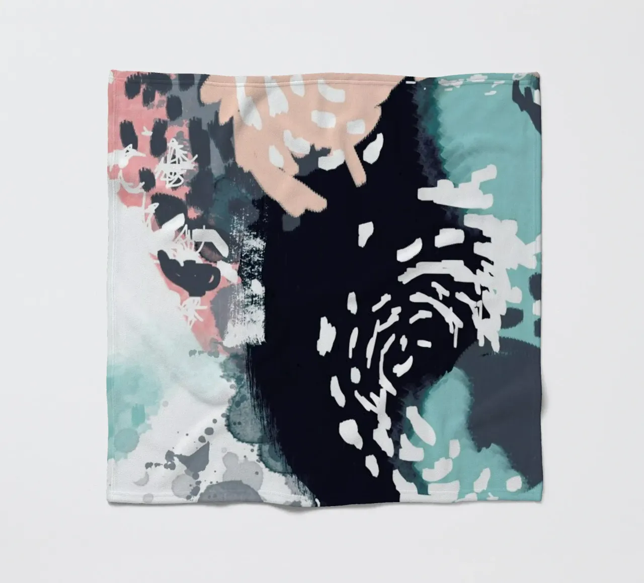 August fleece blanket by Charlotte Winter