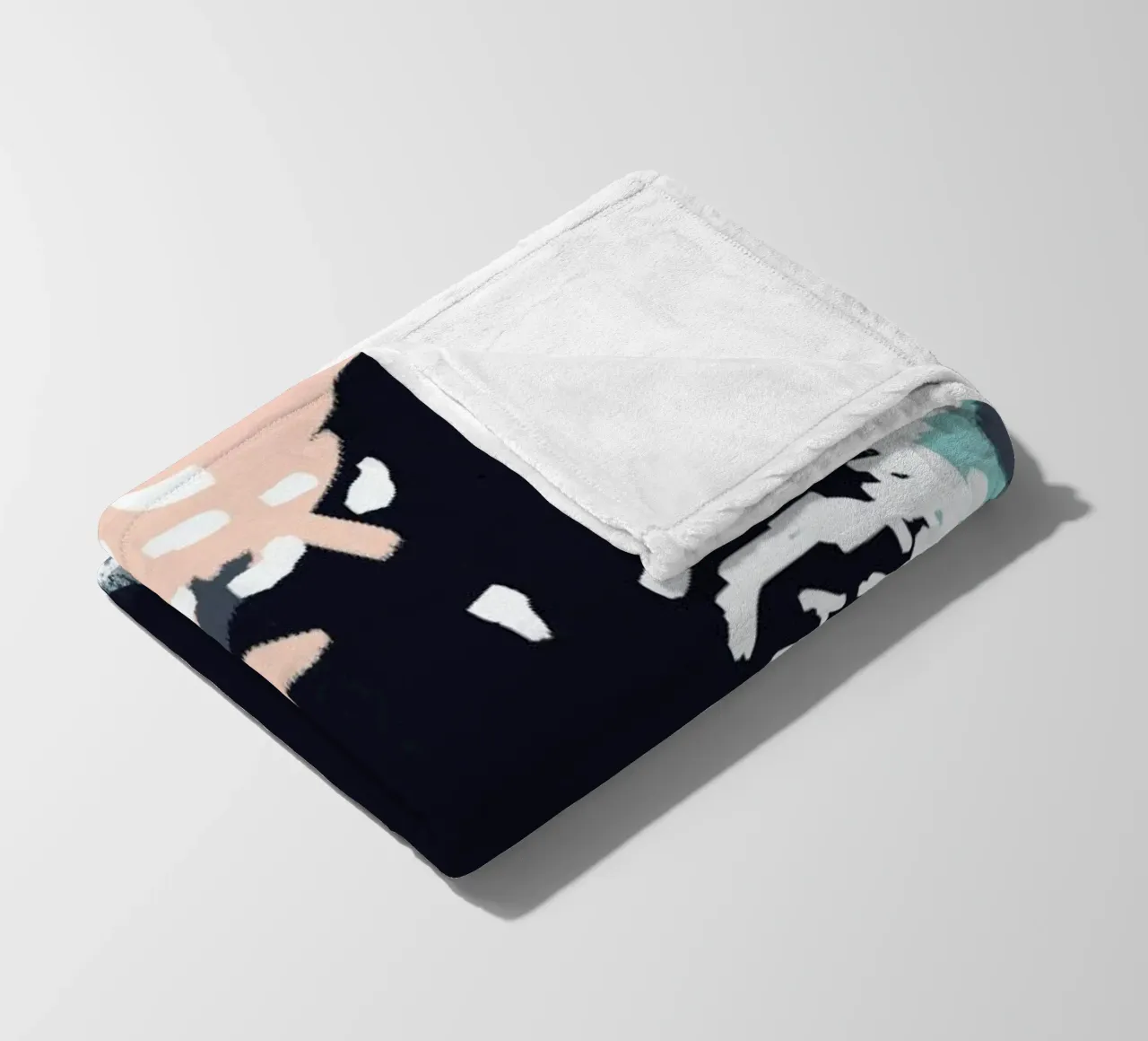 August fleece blanket by Charlotte Winter