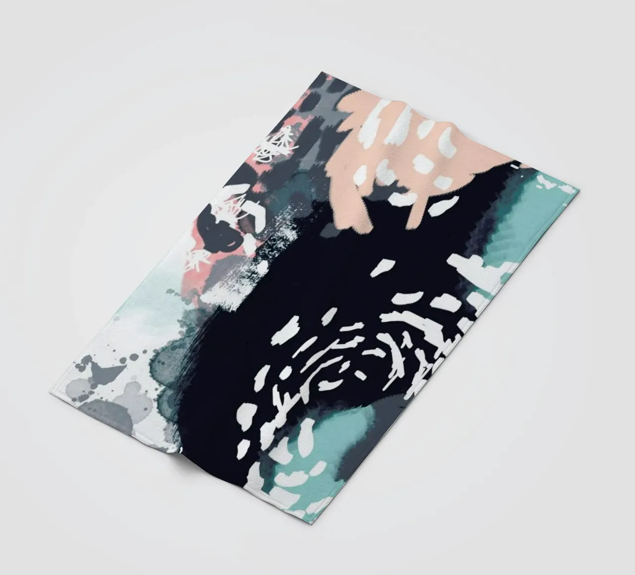 August fleece blanket by Charlotte Winter