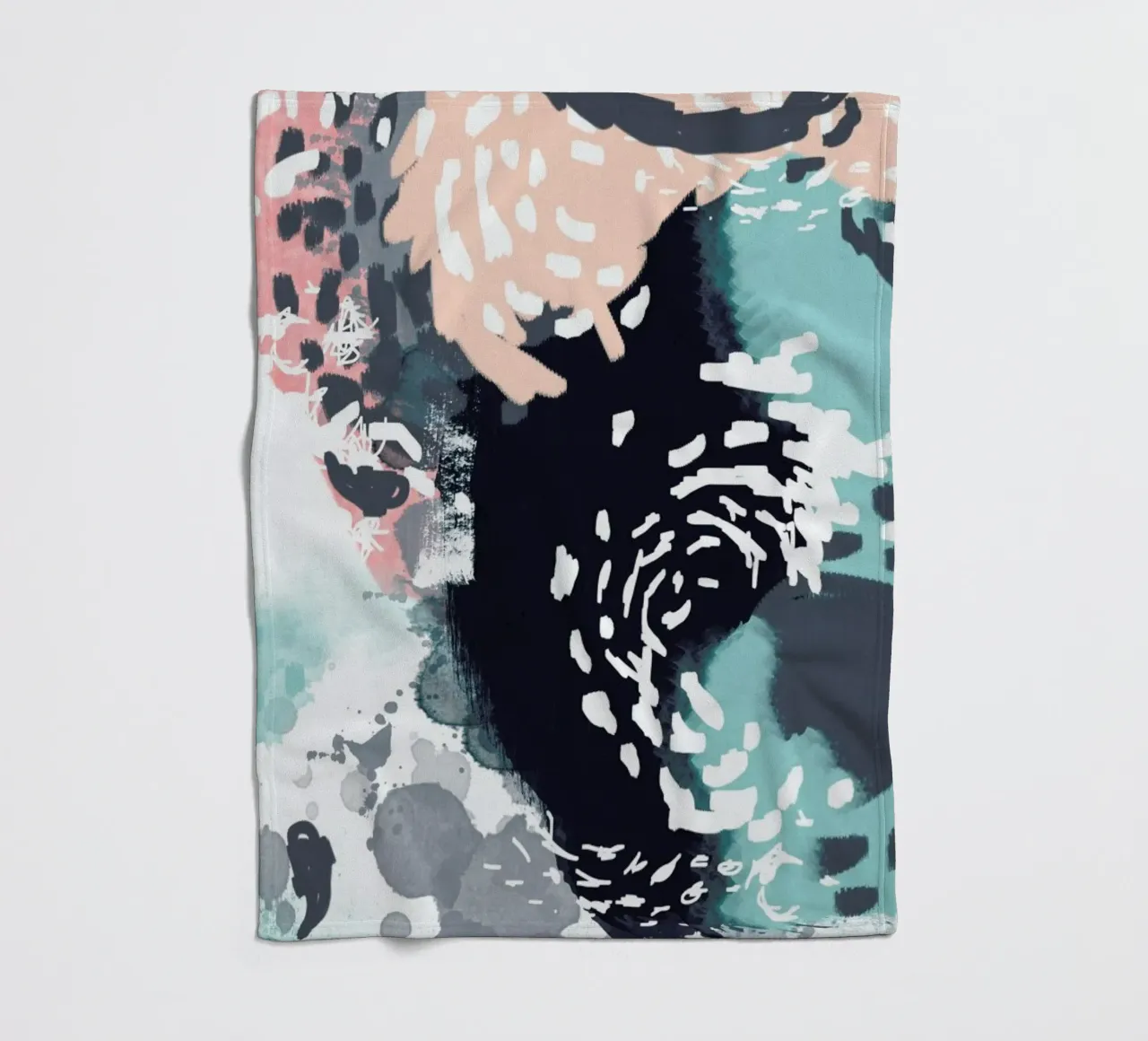 August fleece blanket by Charlotte Winter