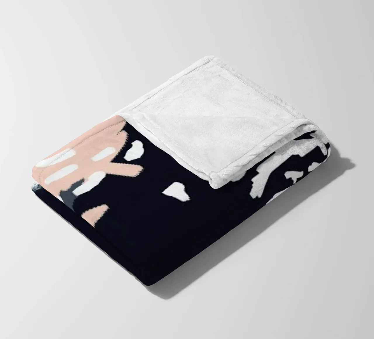 August fleece blanket by Charlotte Winter