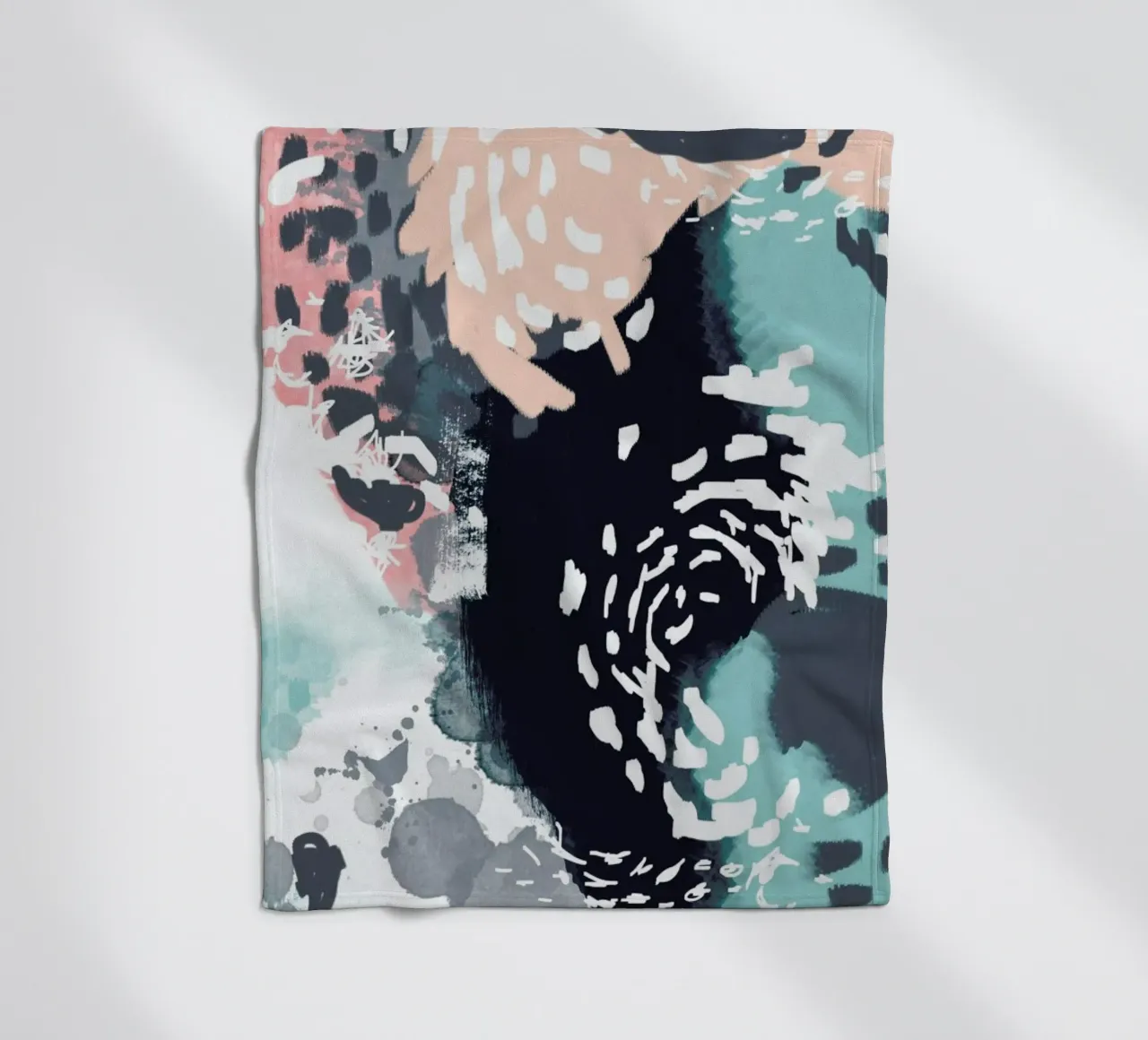 August fleece blanket by Charlotte Winter