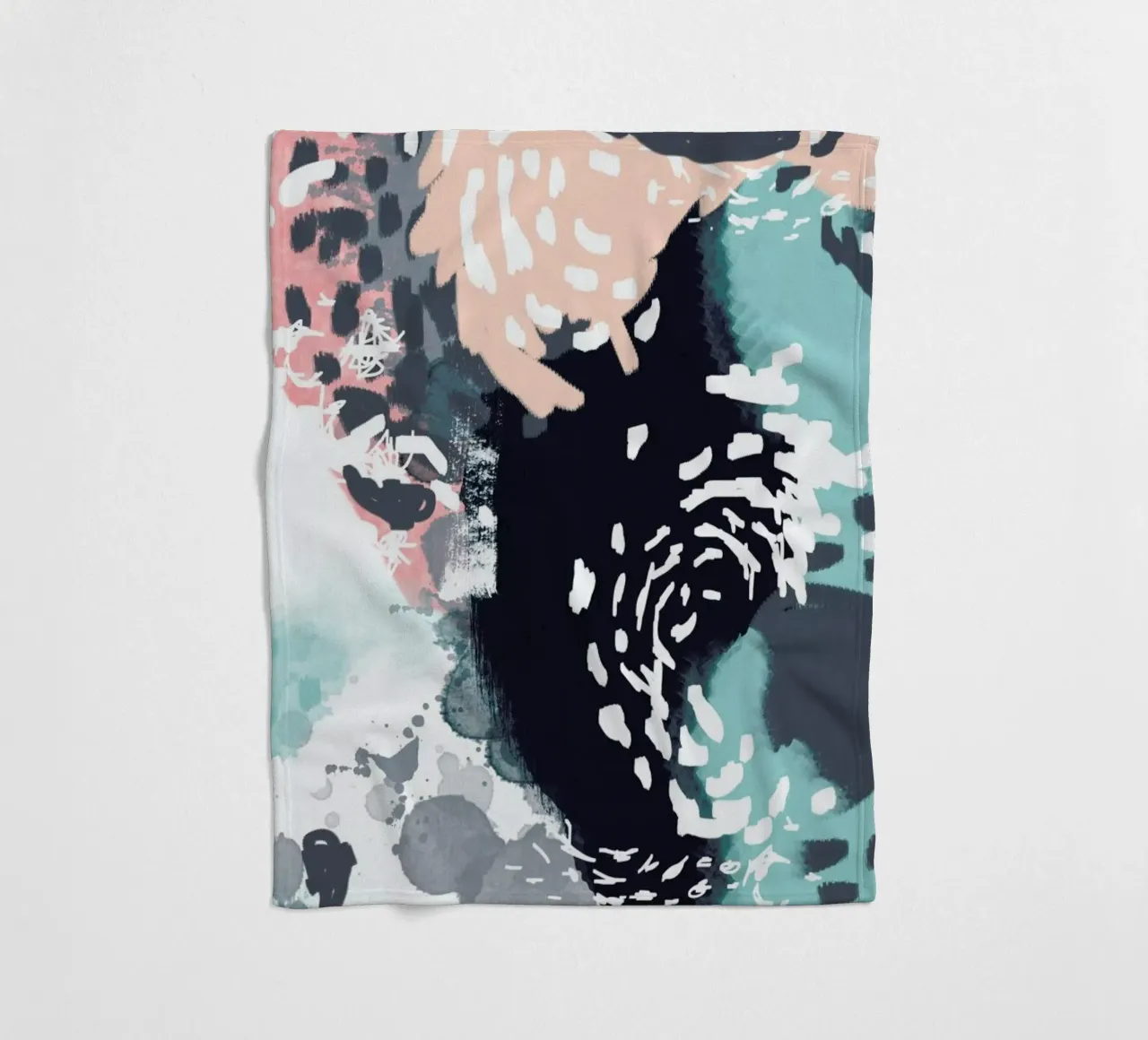 August fleece blanket by Charlotte Winter