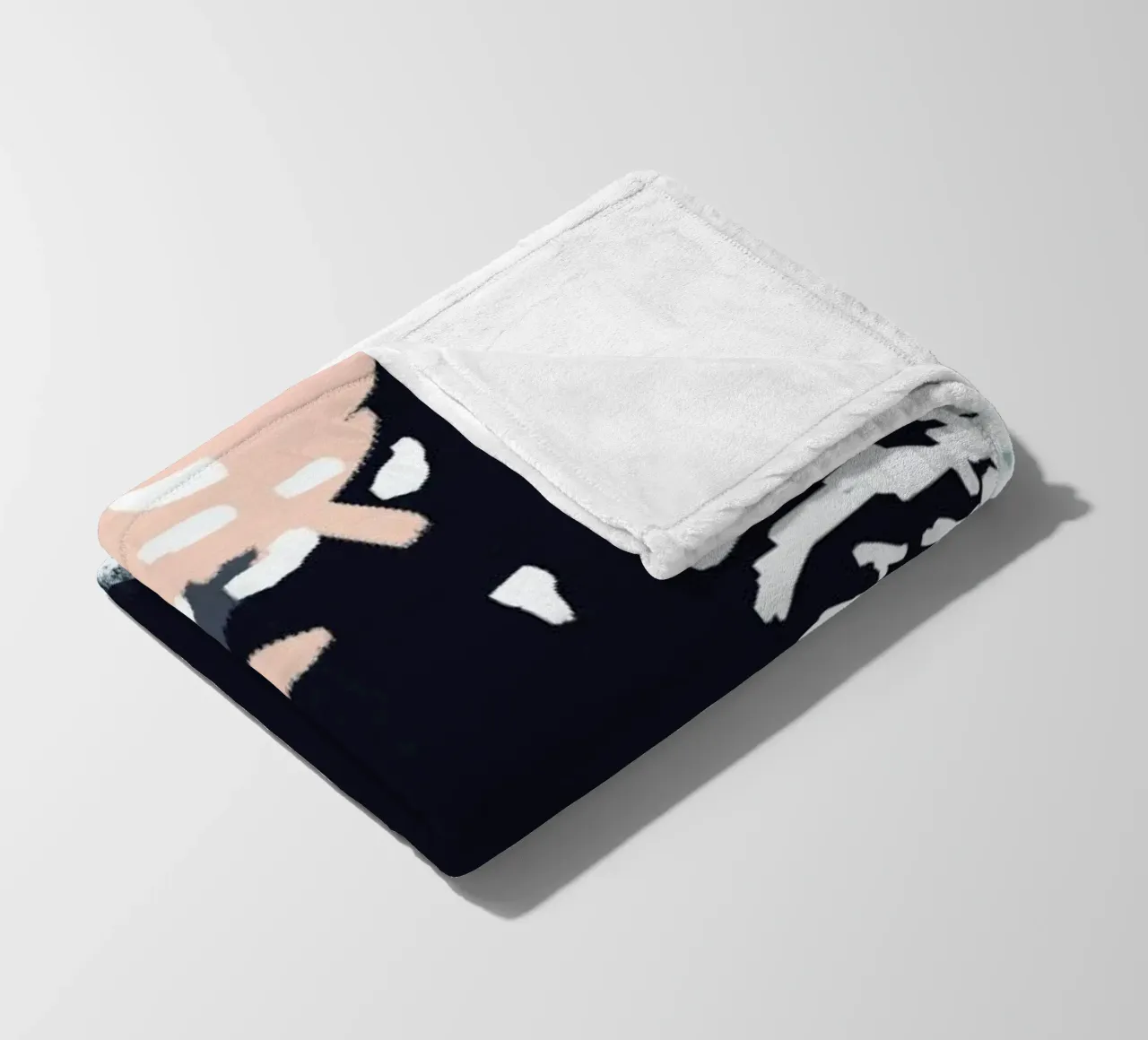 August fleece blanket by Charlotte Winter