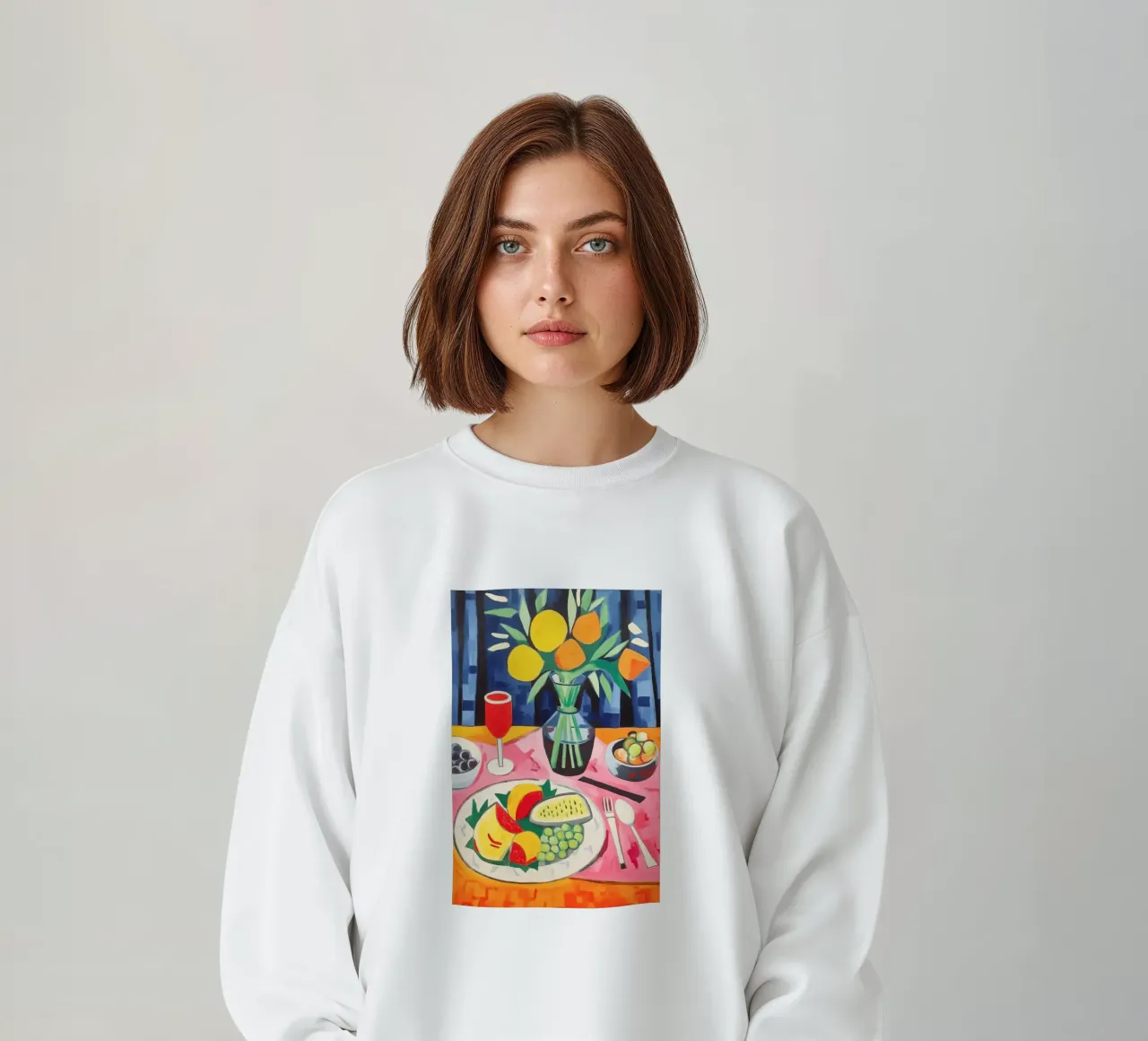 Table dressée sweat de Carinaprint