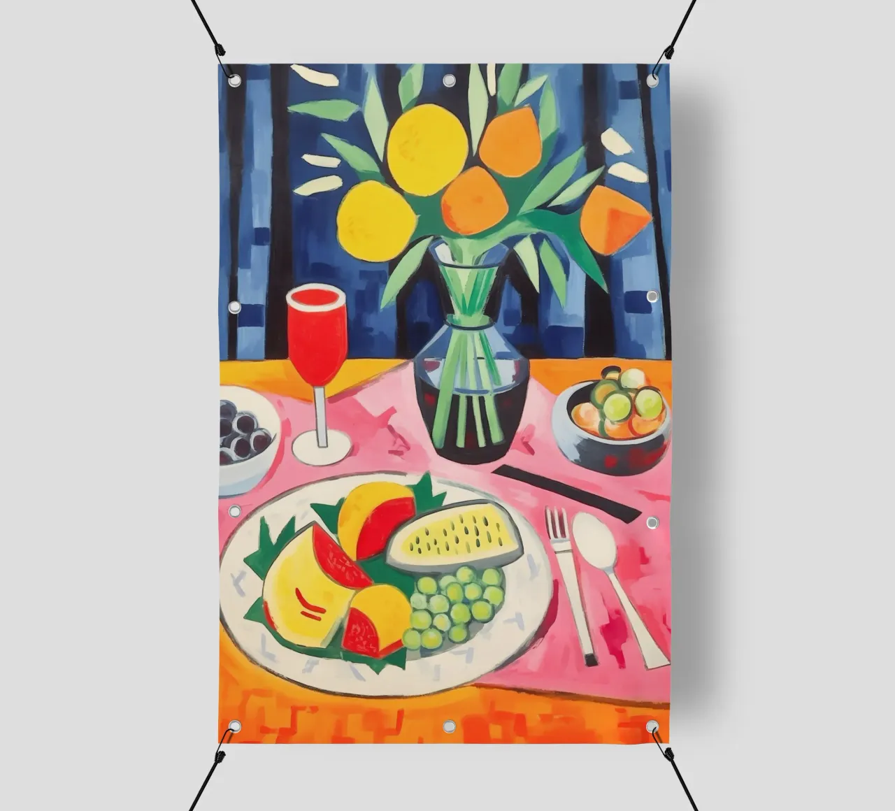 Gedeckter Tisch PVC Plane von Carinaprint