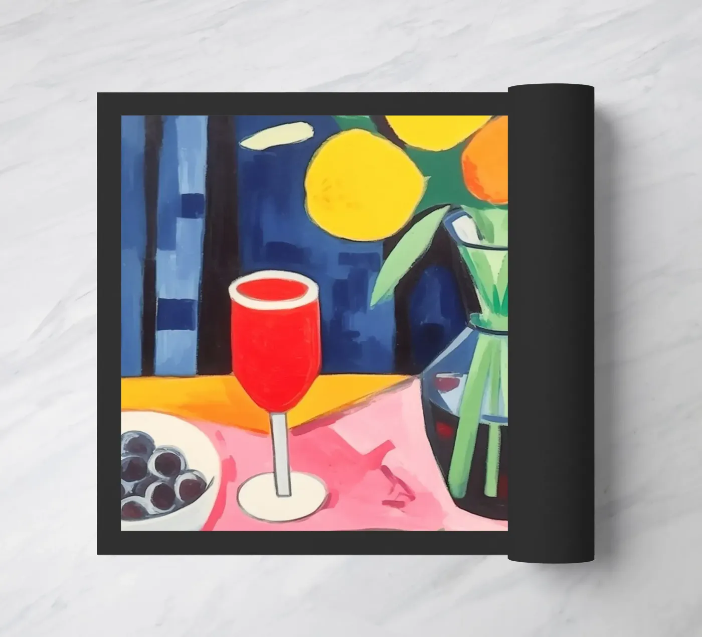 Set table doormat by Carinaprint