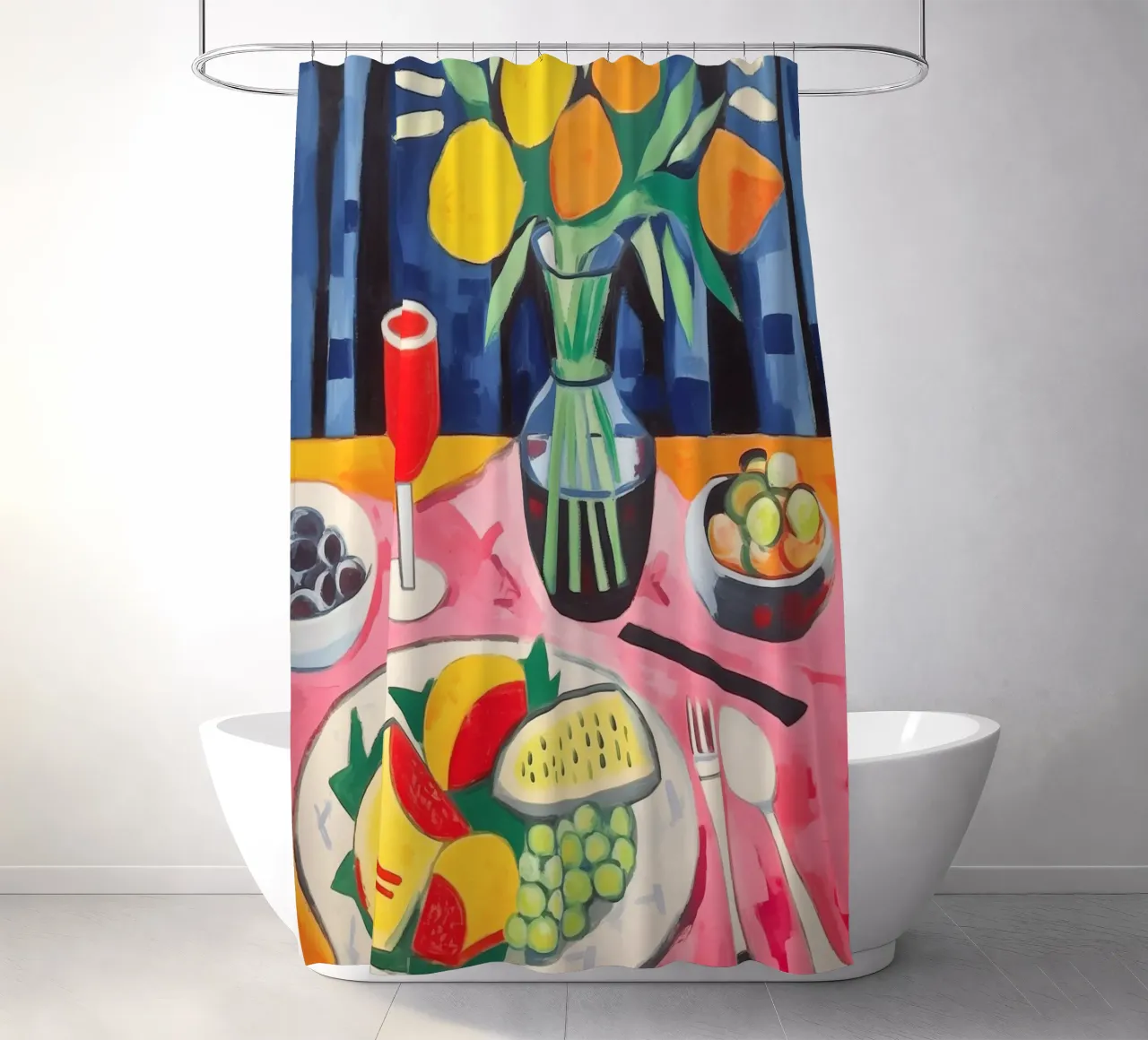 Set table Duschvorhang von Carinaprint