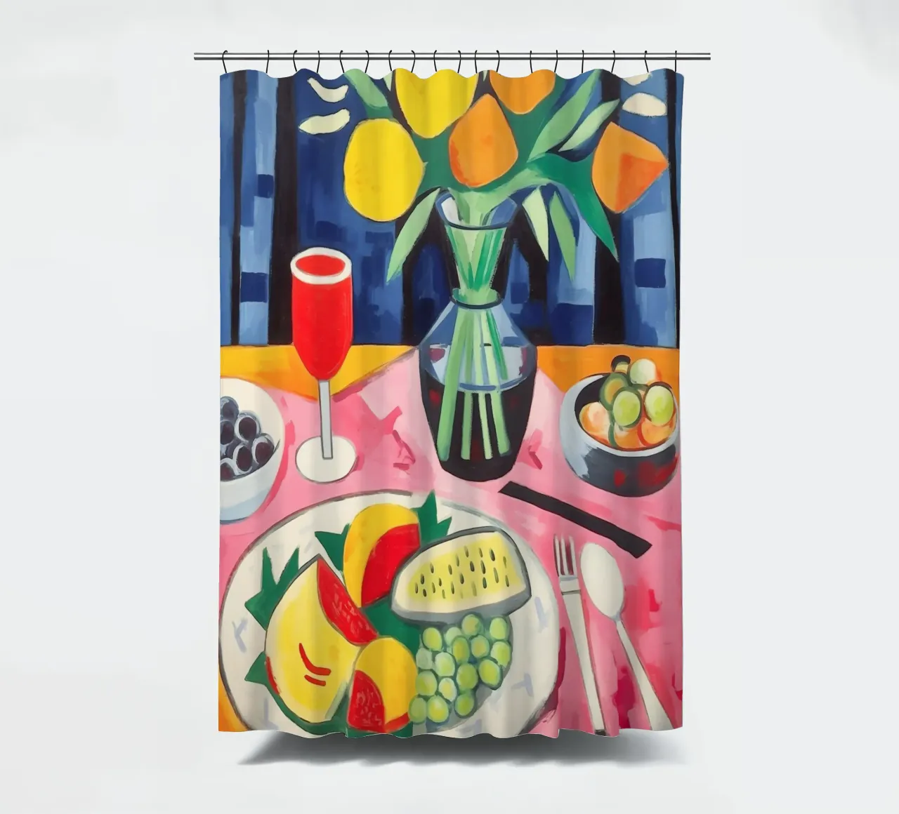 Set table Duschvorhang von Carinaprint