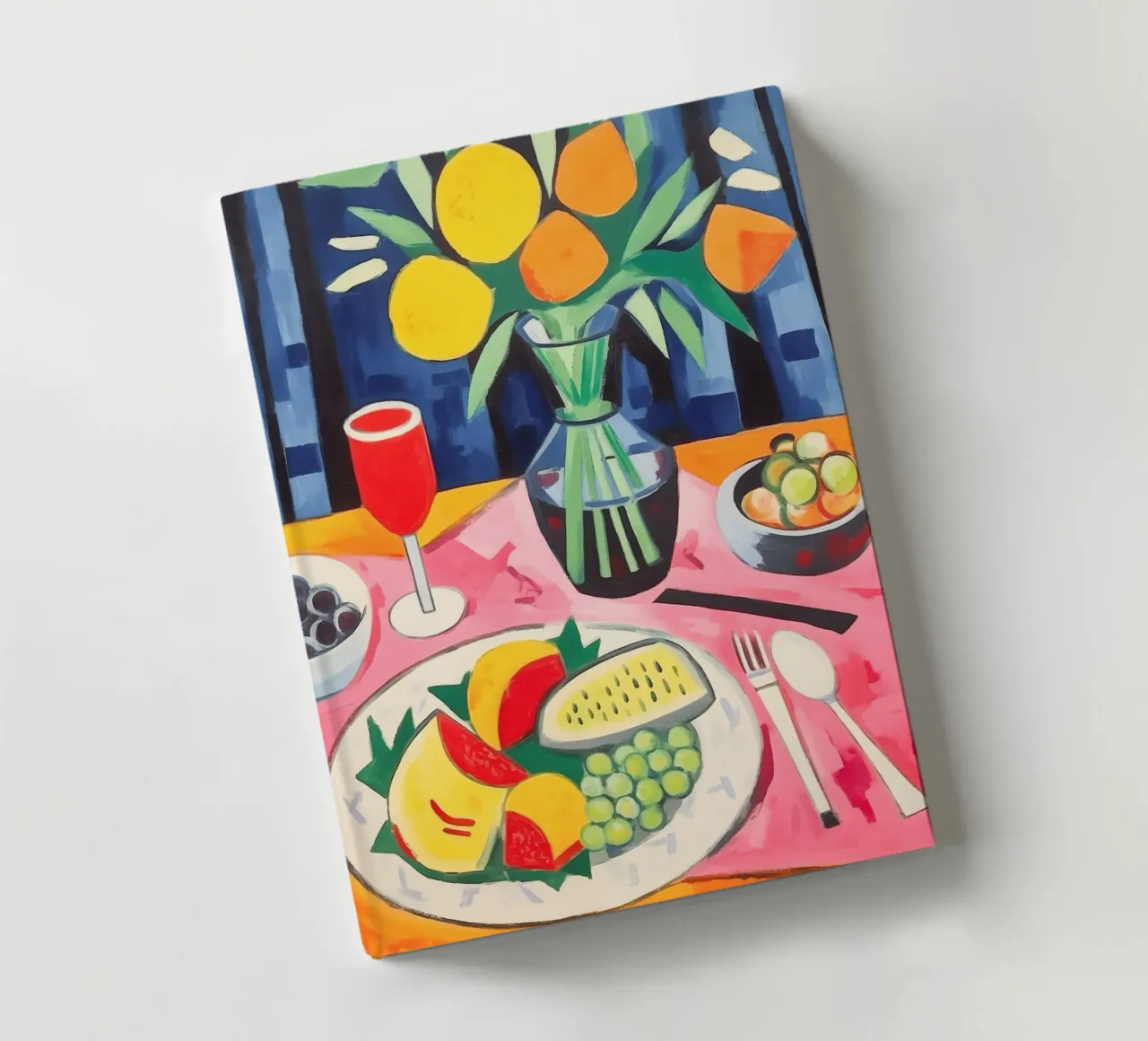 Gedeckter Tisch Notizbuch von Carinaprint