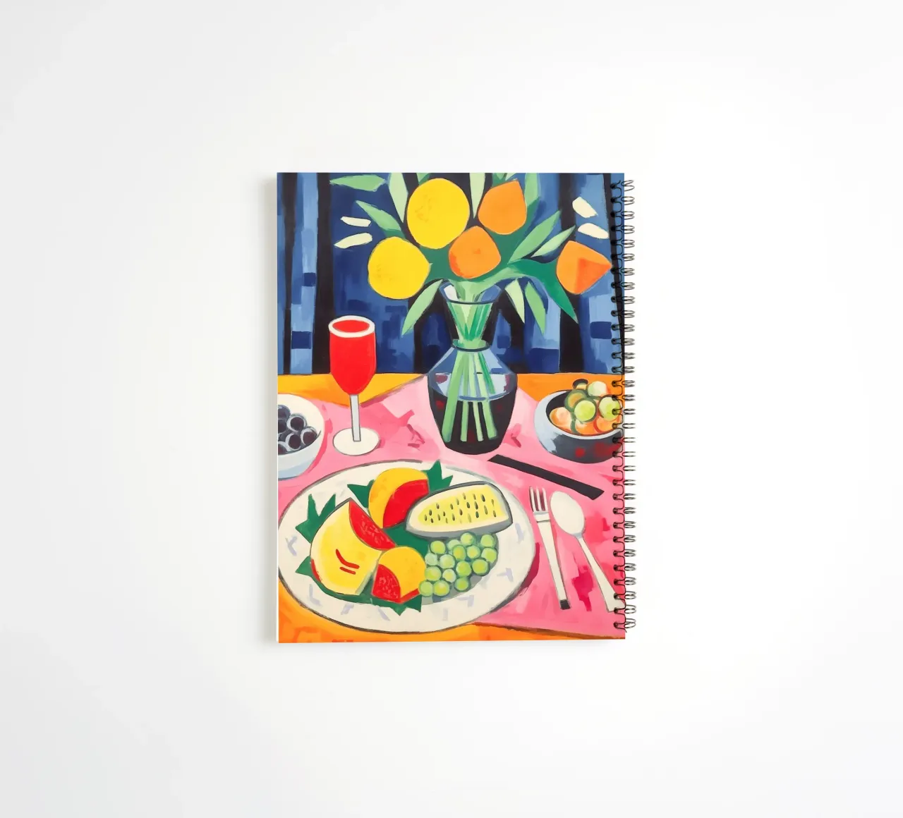 Gedeckter Tisch Ringbuch von Carinaprint