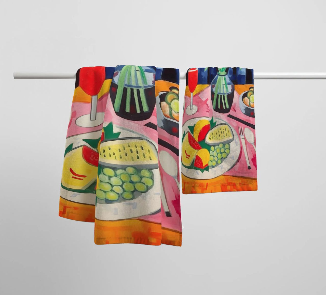 Set table towel by Carinaprint