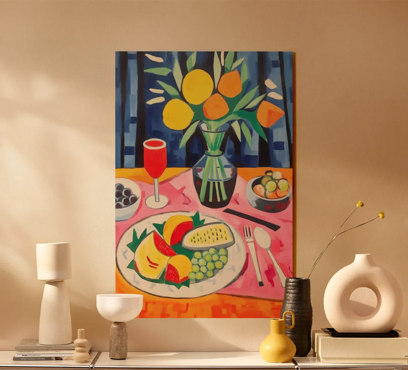 Tavola imbandita plexiglass da Carinaprint