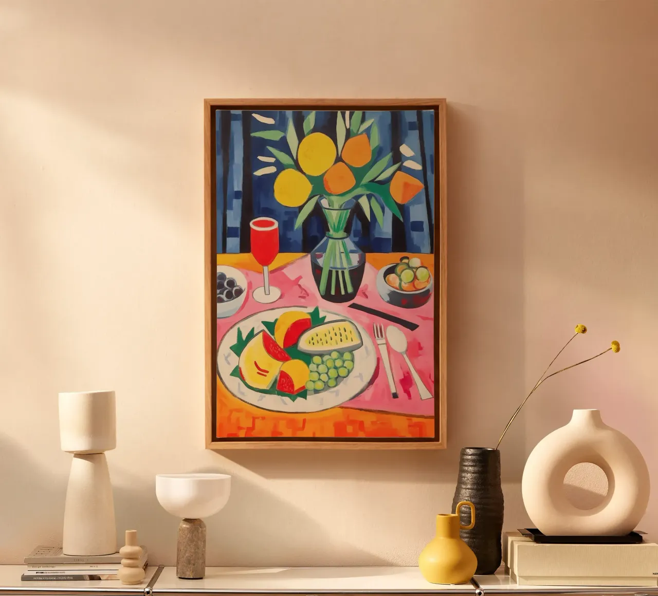 Set table canvas by Carinaprint