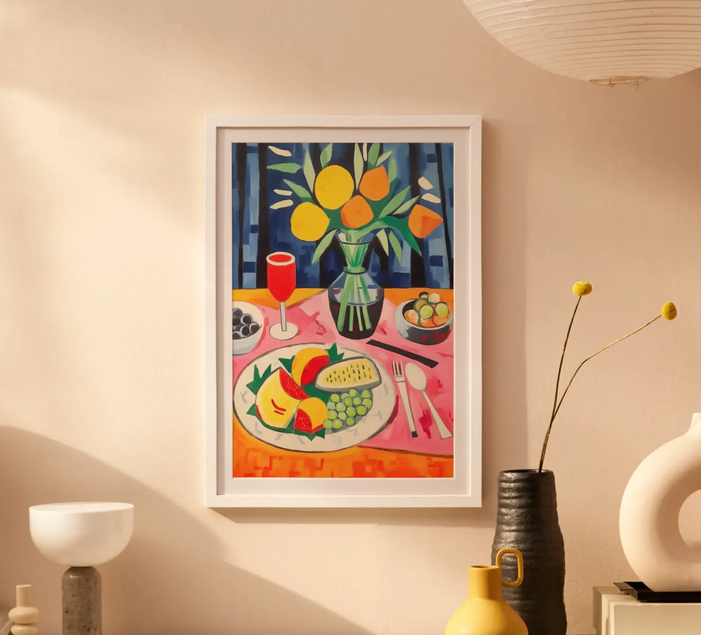 Set table poster by Carinaprint