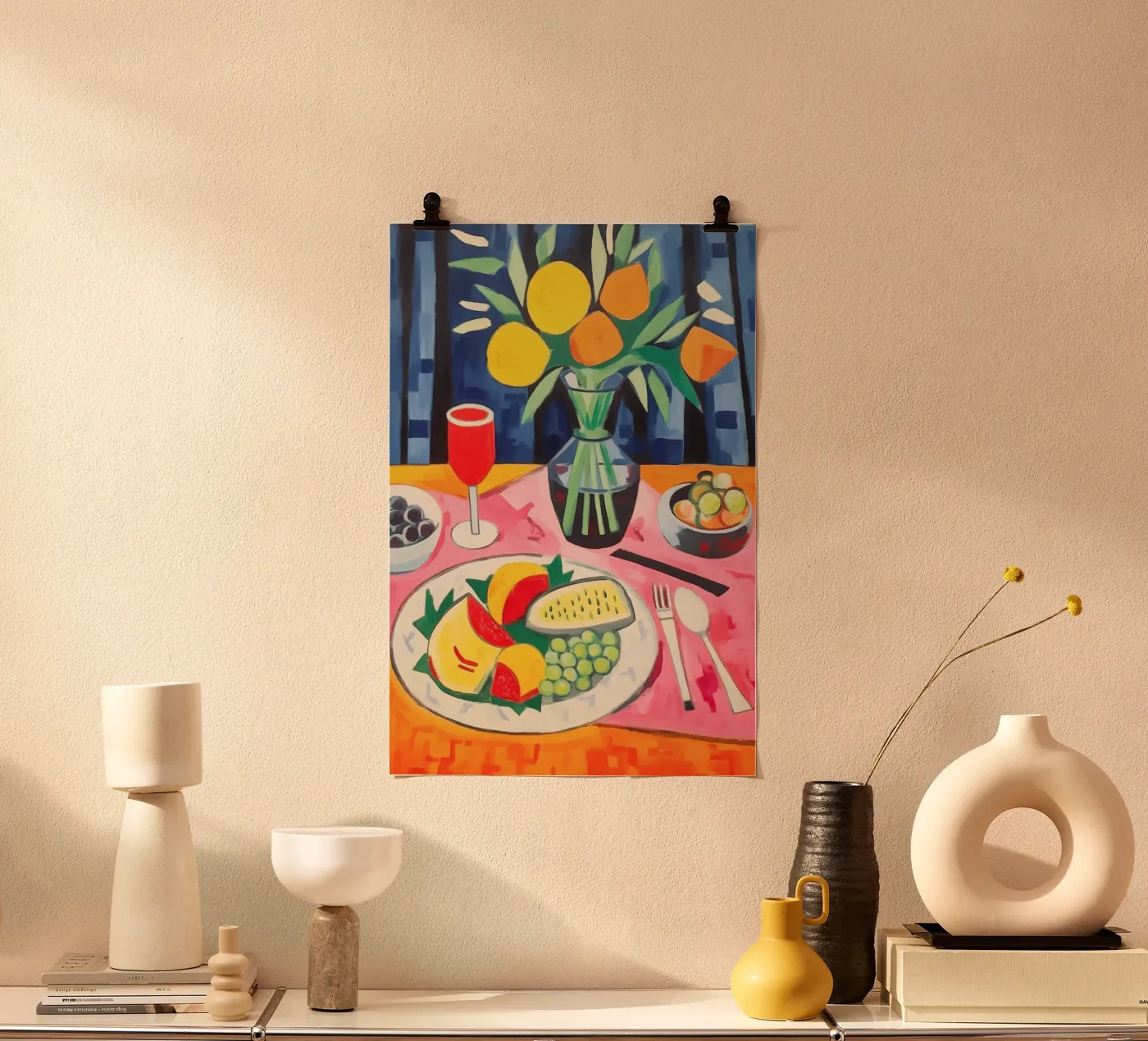 Set table poster by Carinaprint