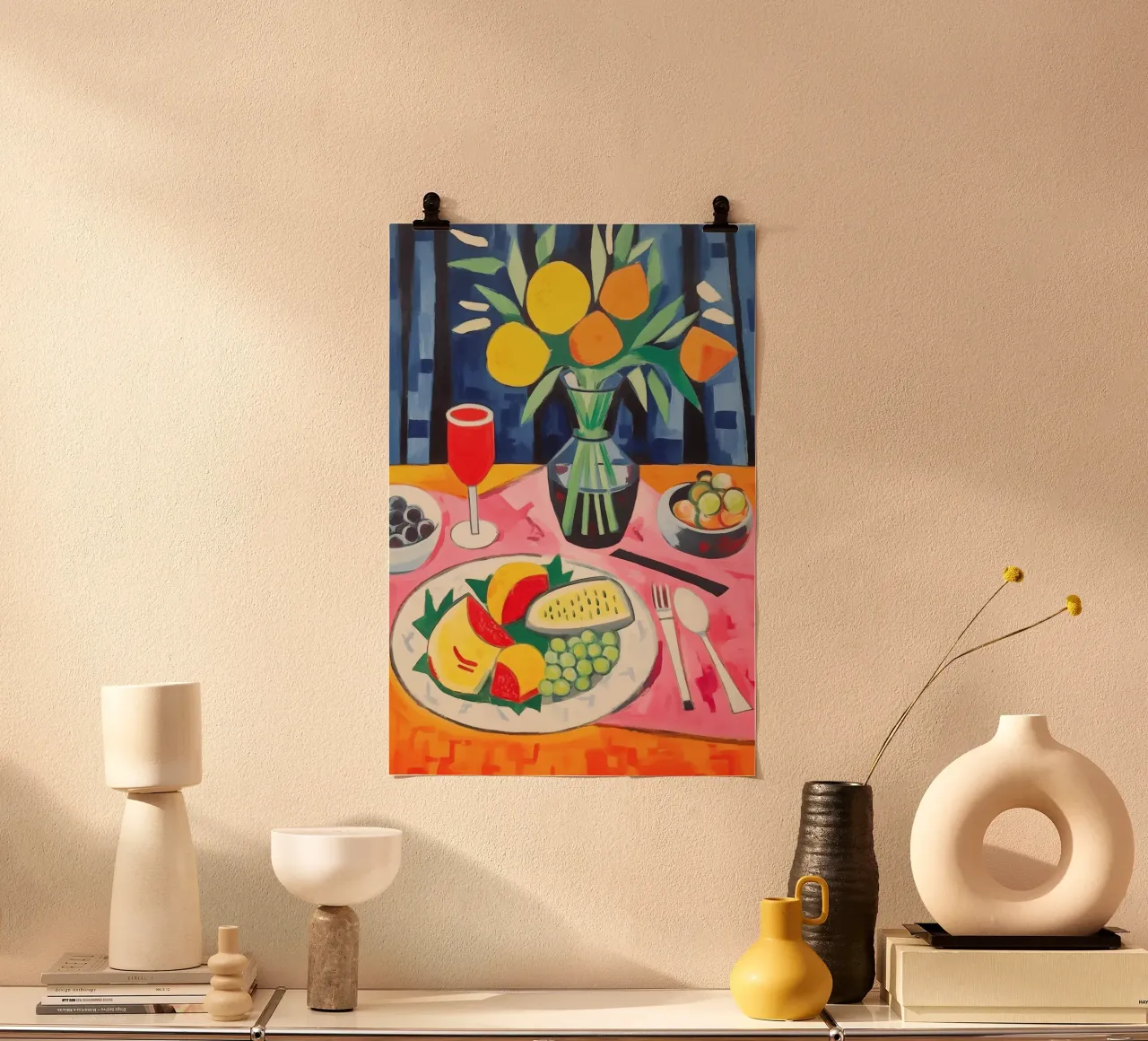 Set table poster by Carinaprint