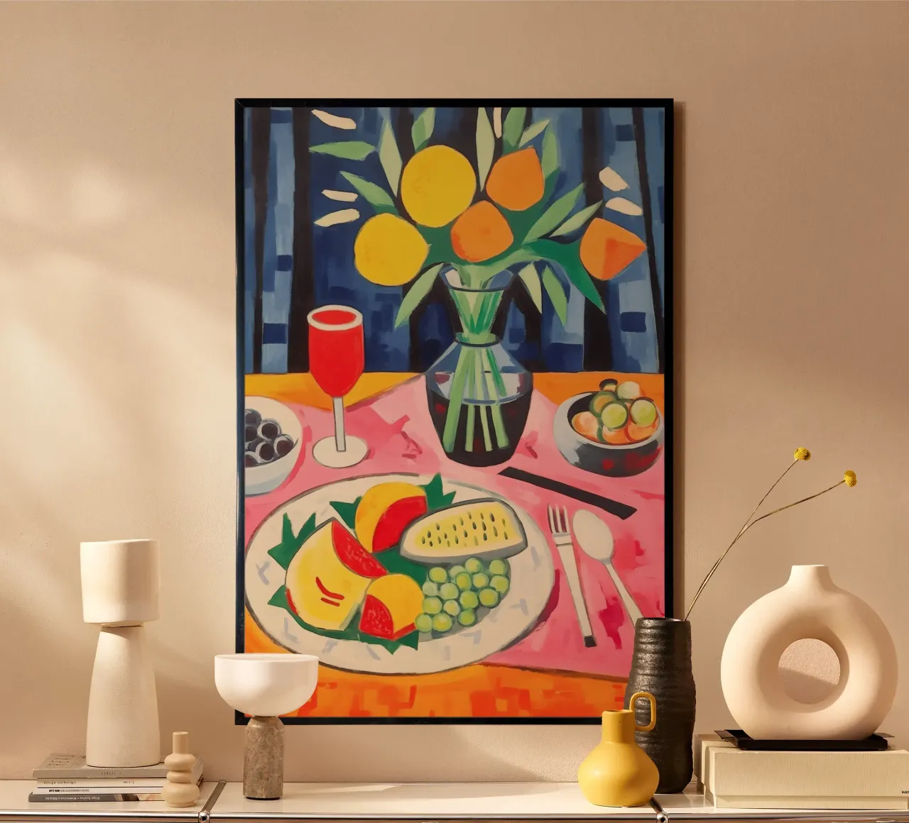 Set table poster by Carinaprint