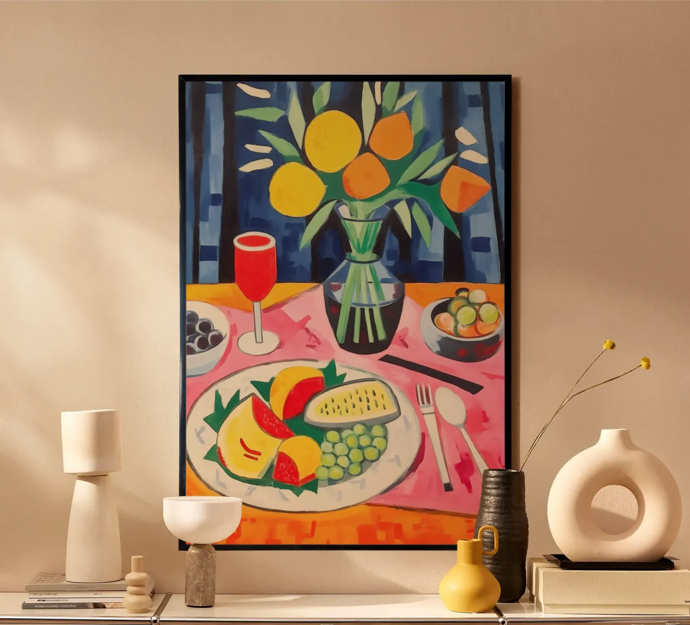 Set table poster by Carinaprint