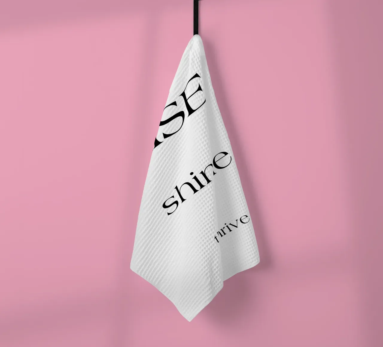 Rise Shine Thrive Semplice tipografia minimalista canovaccio da cucina da YV TYPOGRAPHY