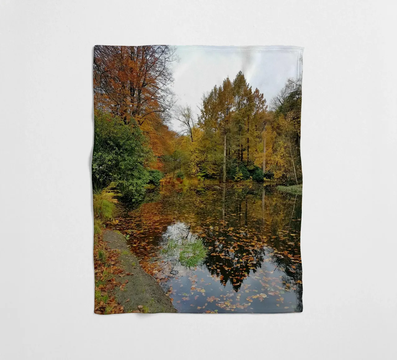 Herfst fleecedeken van Massimo Frascogna