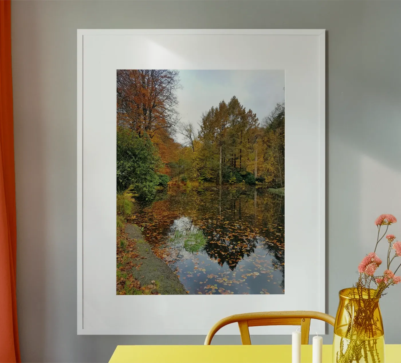 Herbst Poster von Massimo Frascogna