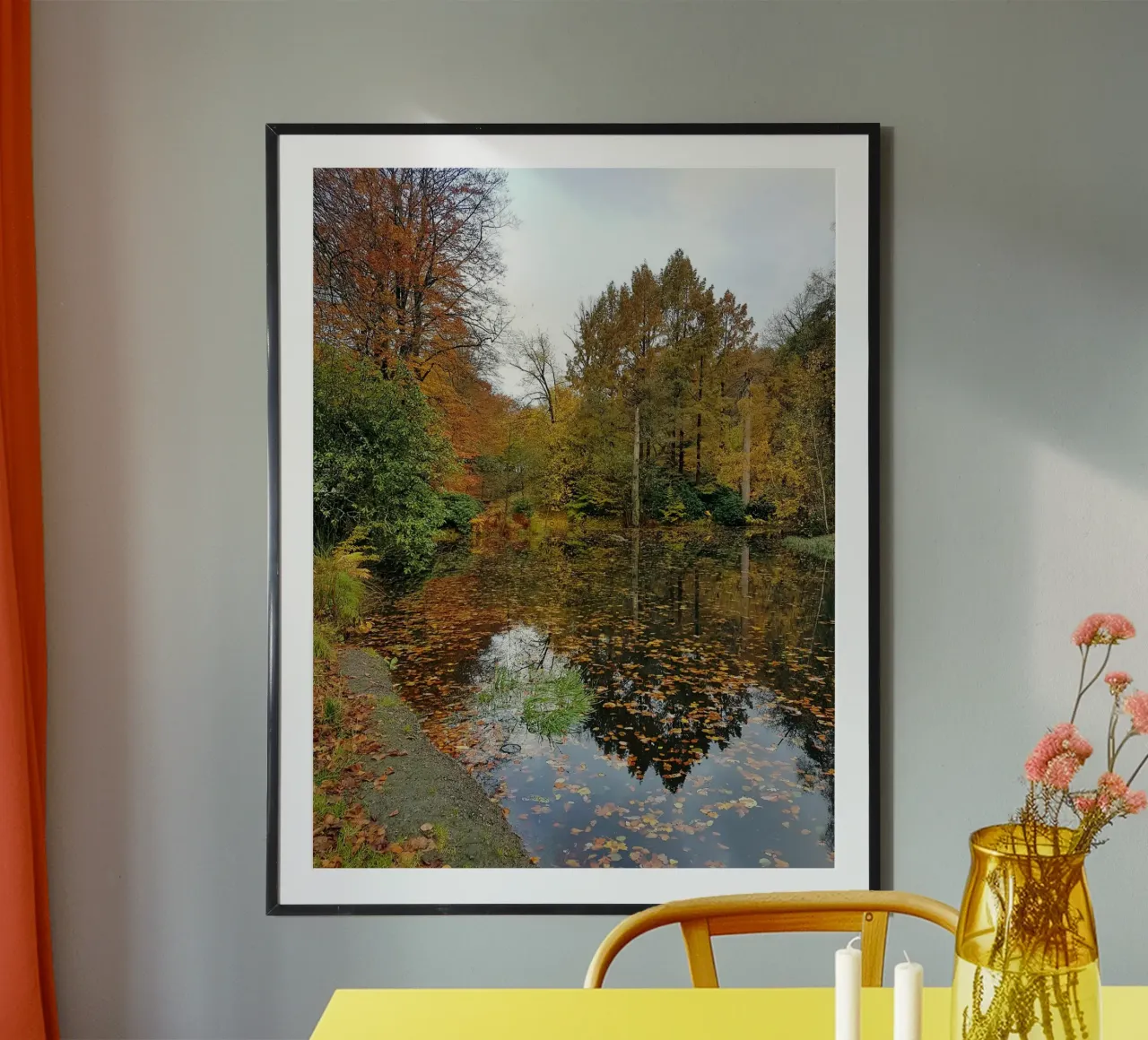 Herfst poster van Massimo Frascogna