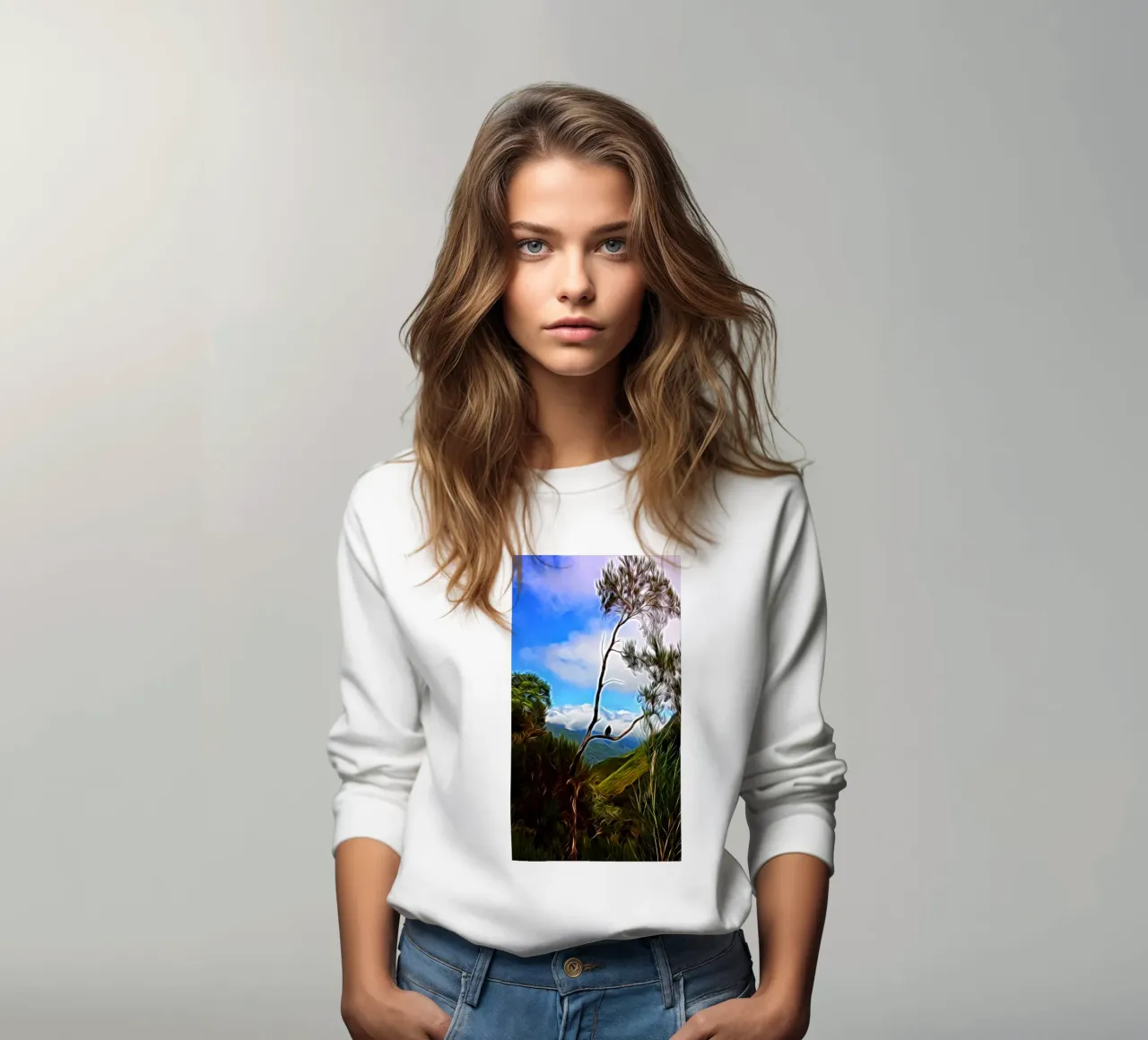 Uccello in riposo felpa da Massimo Frascogna