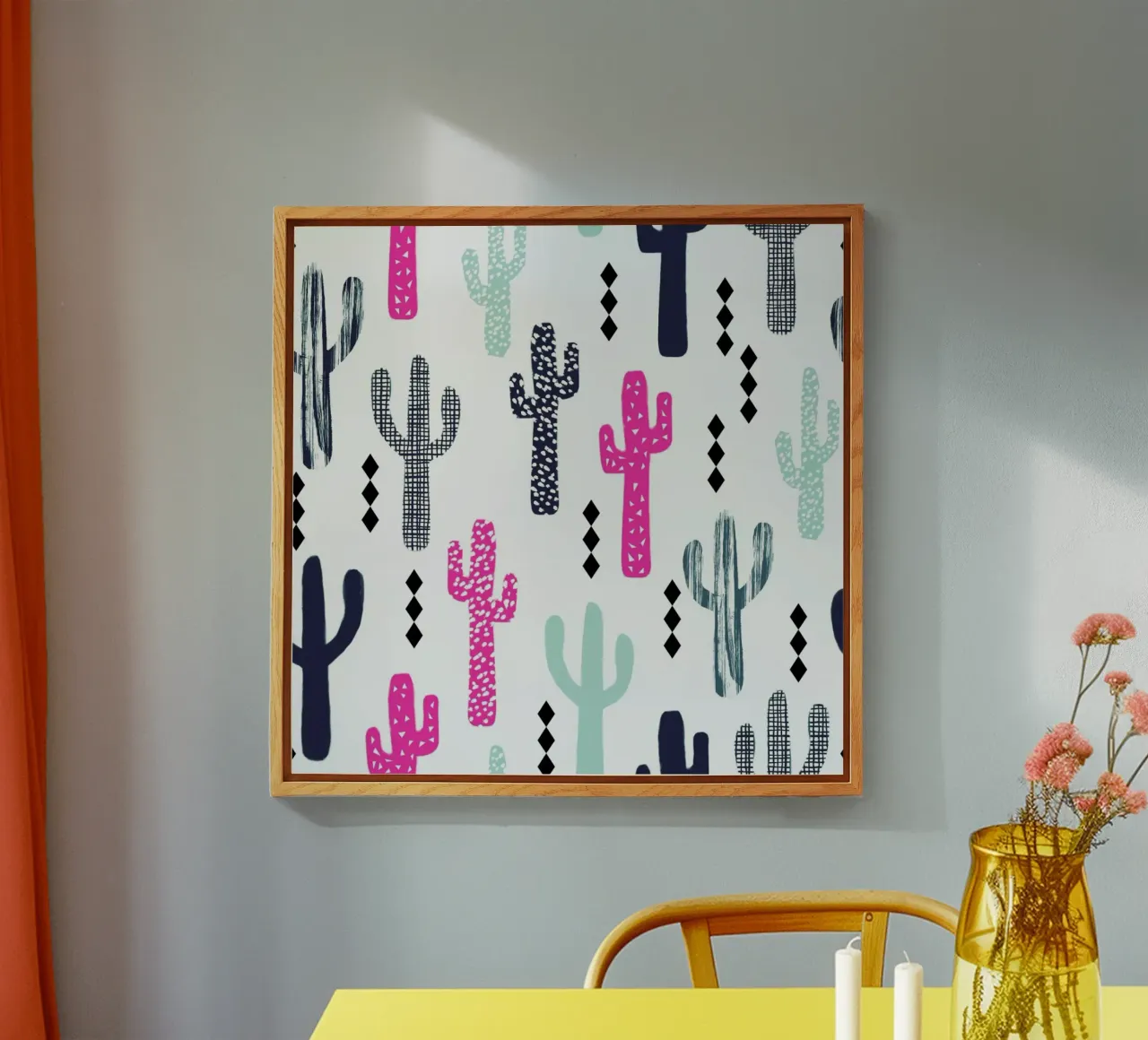 Cactus Magenta plexiglass da Charlotte Winter