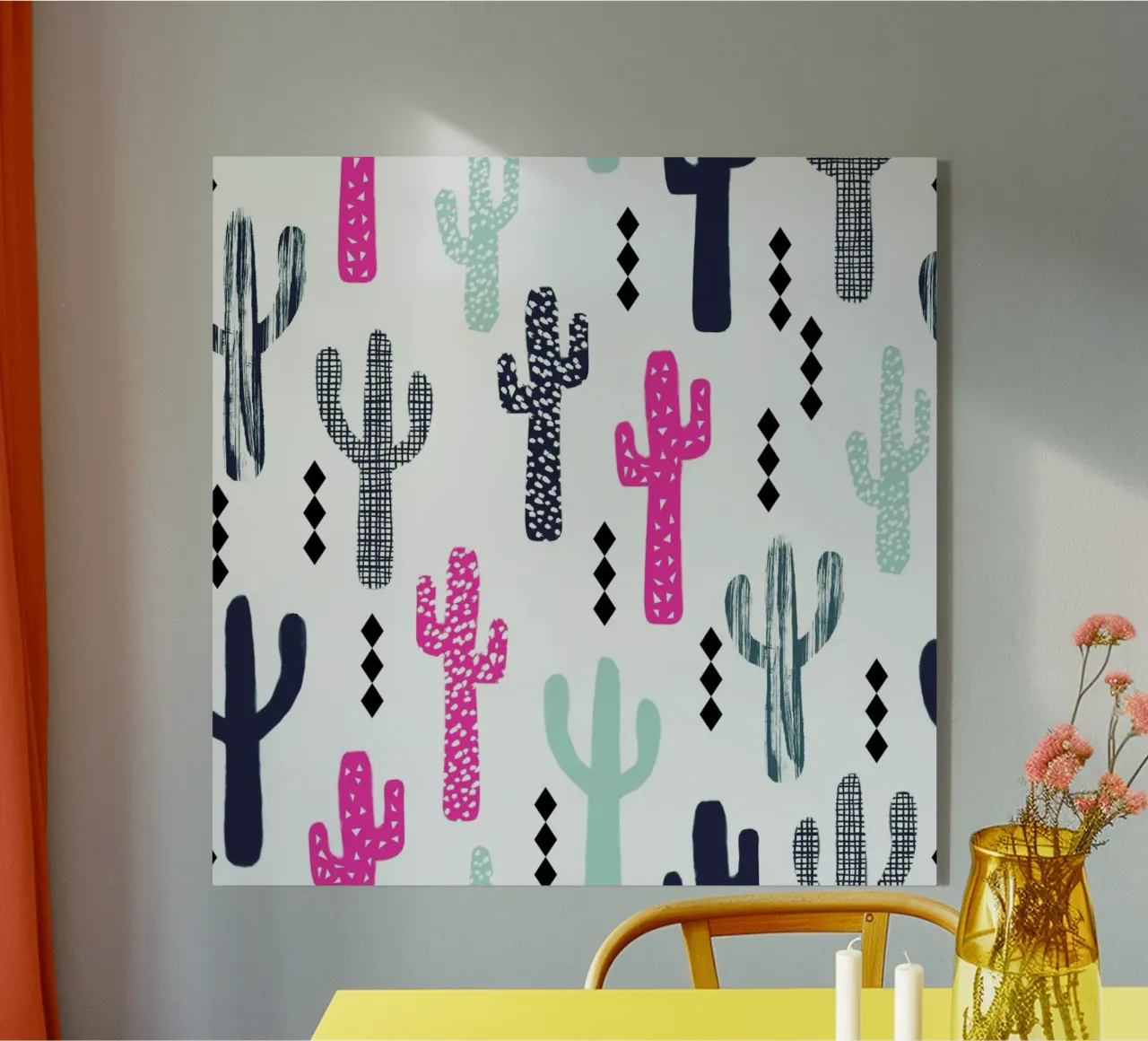 Cactus Magenta plexiglass da Charlotte Winter