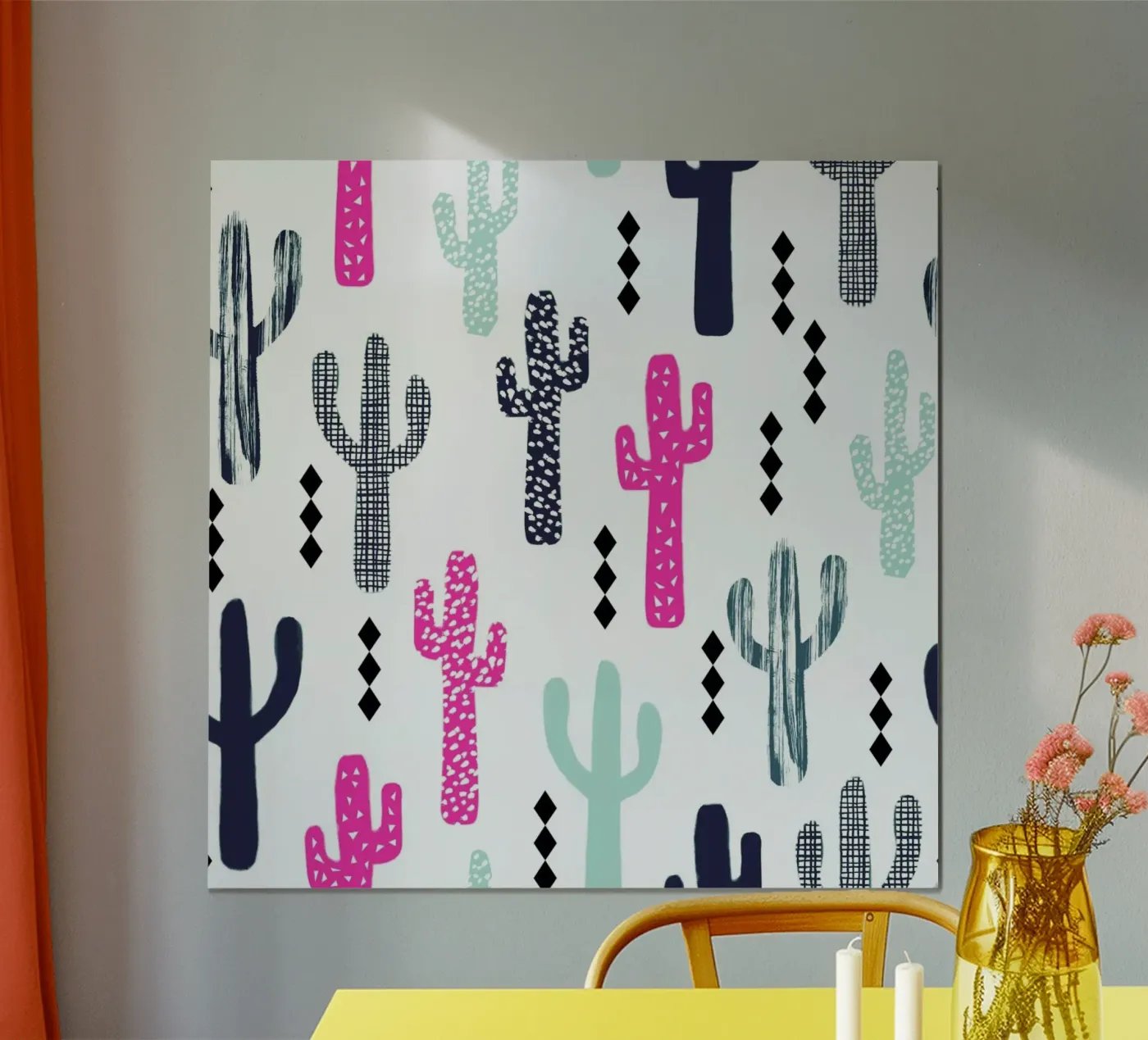Cactus Magenta poster da Charlotte Winter