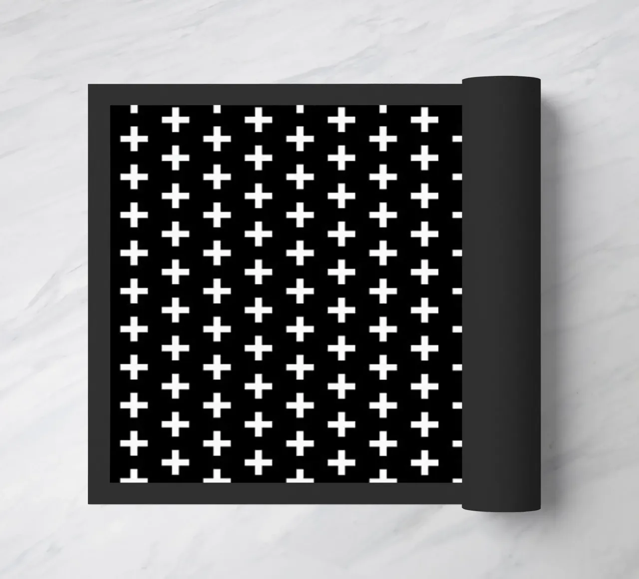 Cross Black And White zerbino da Charlotte Winter