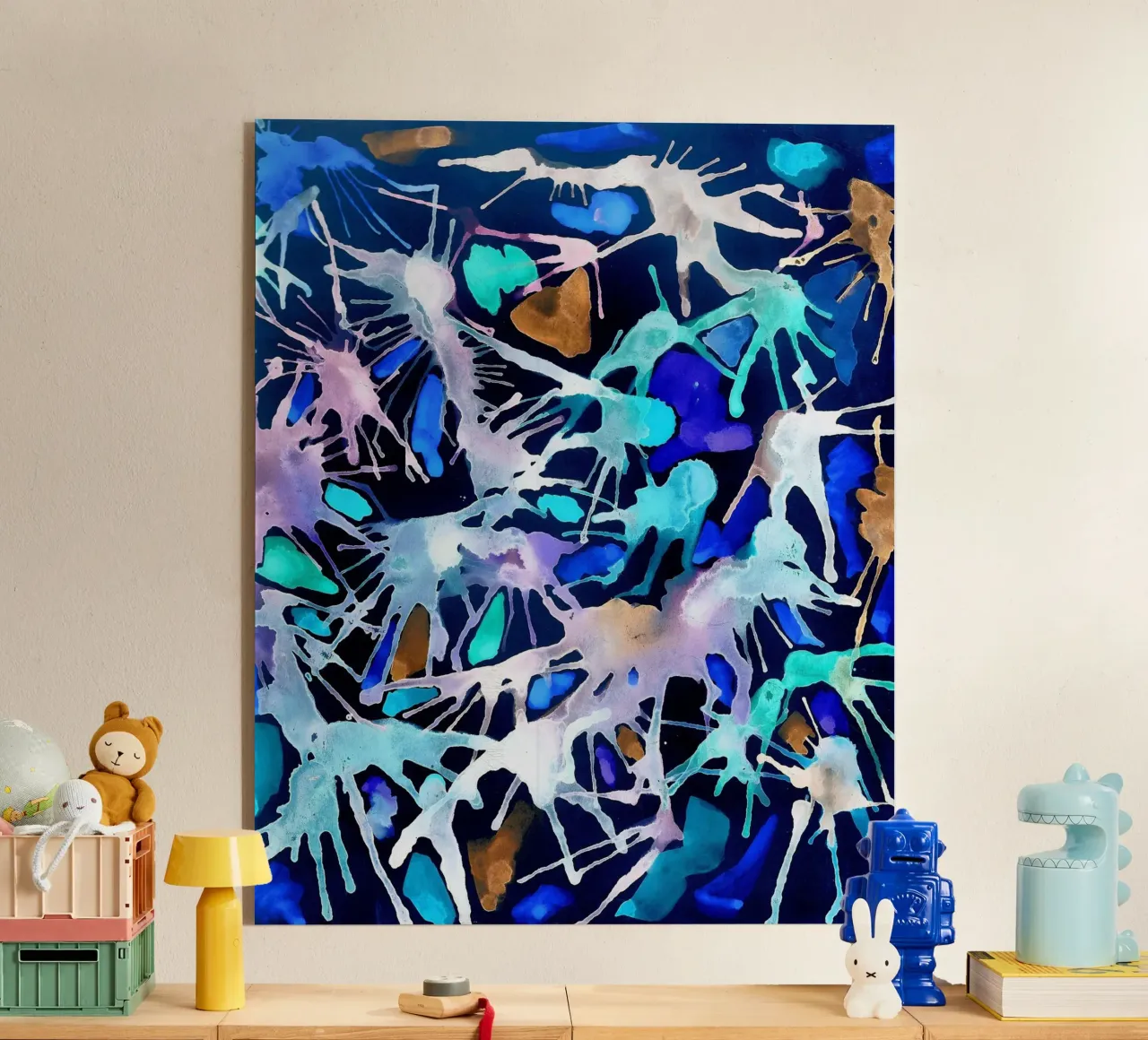 Schizzi ad acquerello plexiglass da Massimo Frascogna