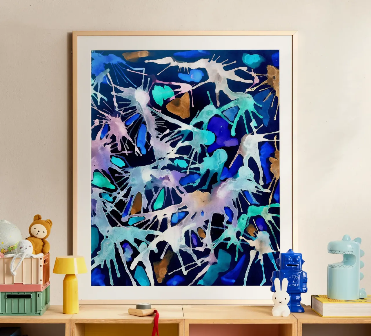 Watercolor sketches poster by Massimo Frascogna