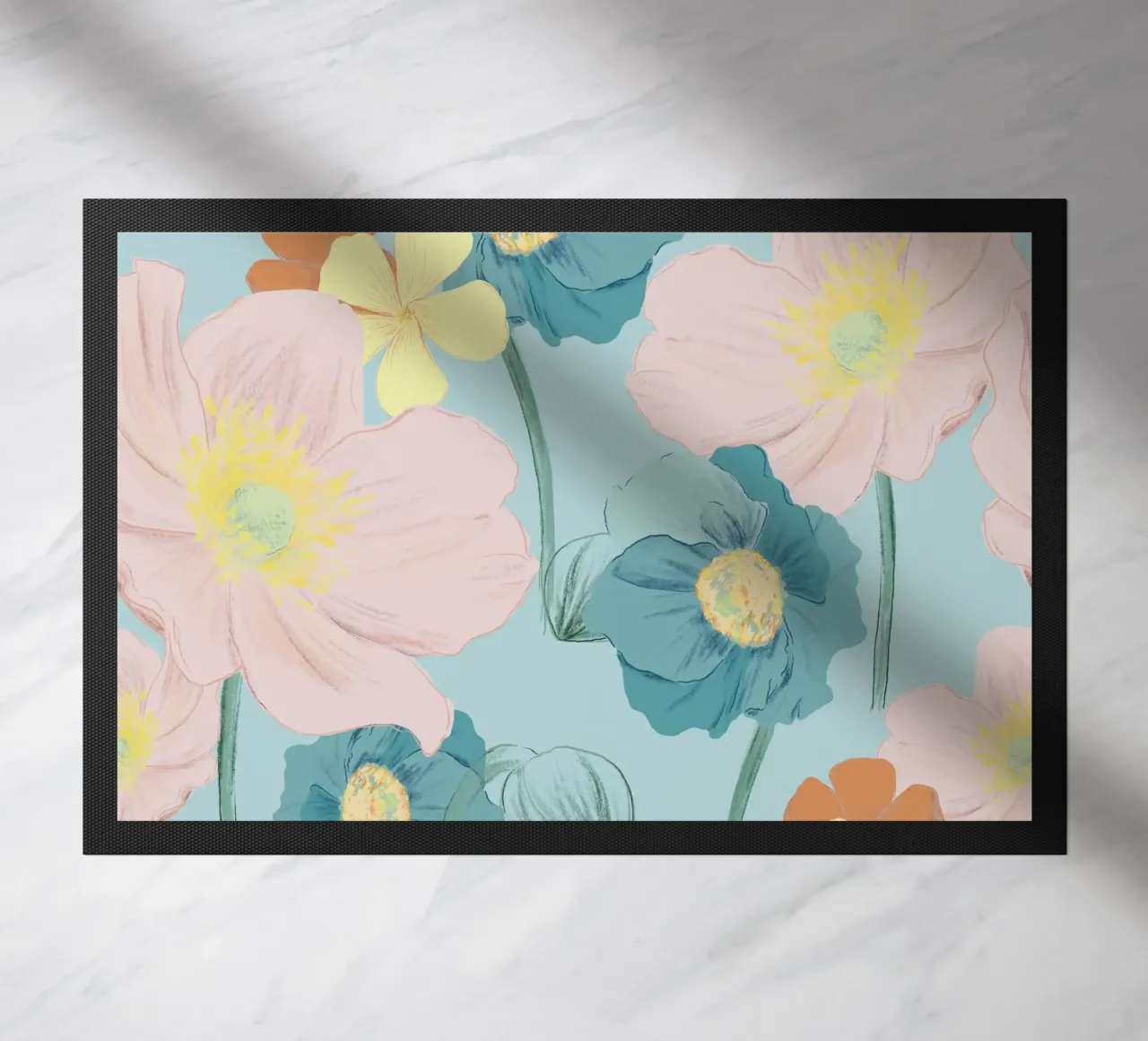 Pastel Wildflower Print for Summer & Spring Vibes zerbino da janine.aigner.work