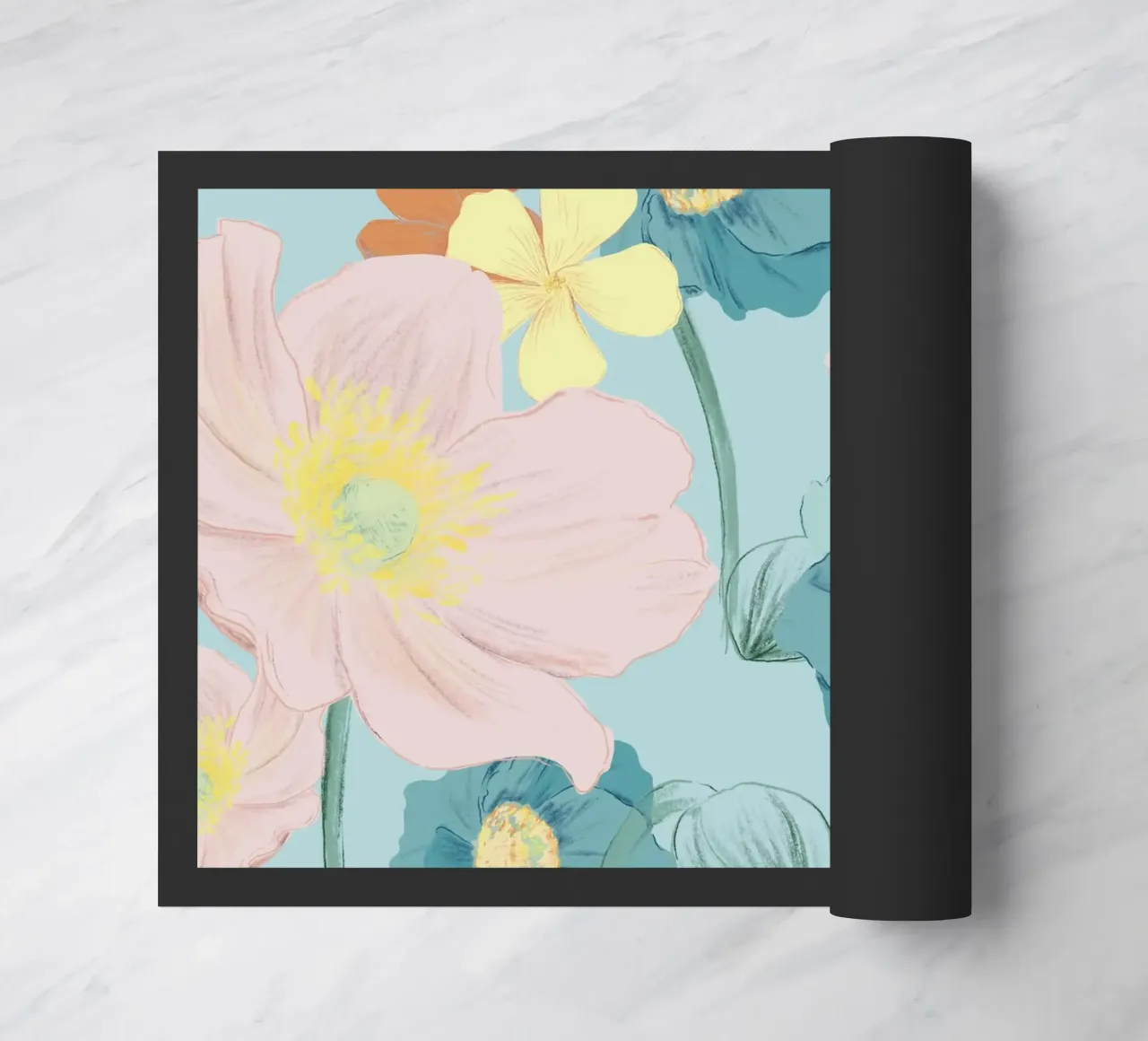 Pastel Wildflower Print for Summer & Spring Vibes zerbino da janine.aigner.work