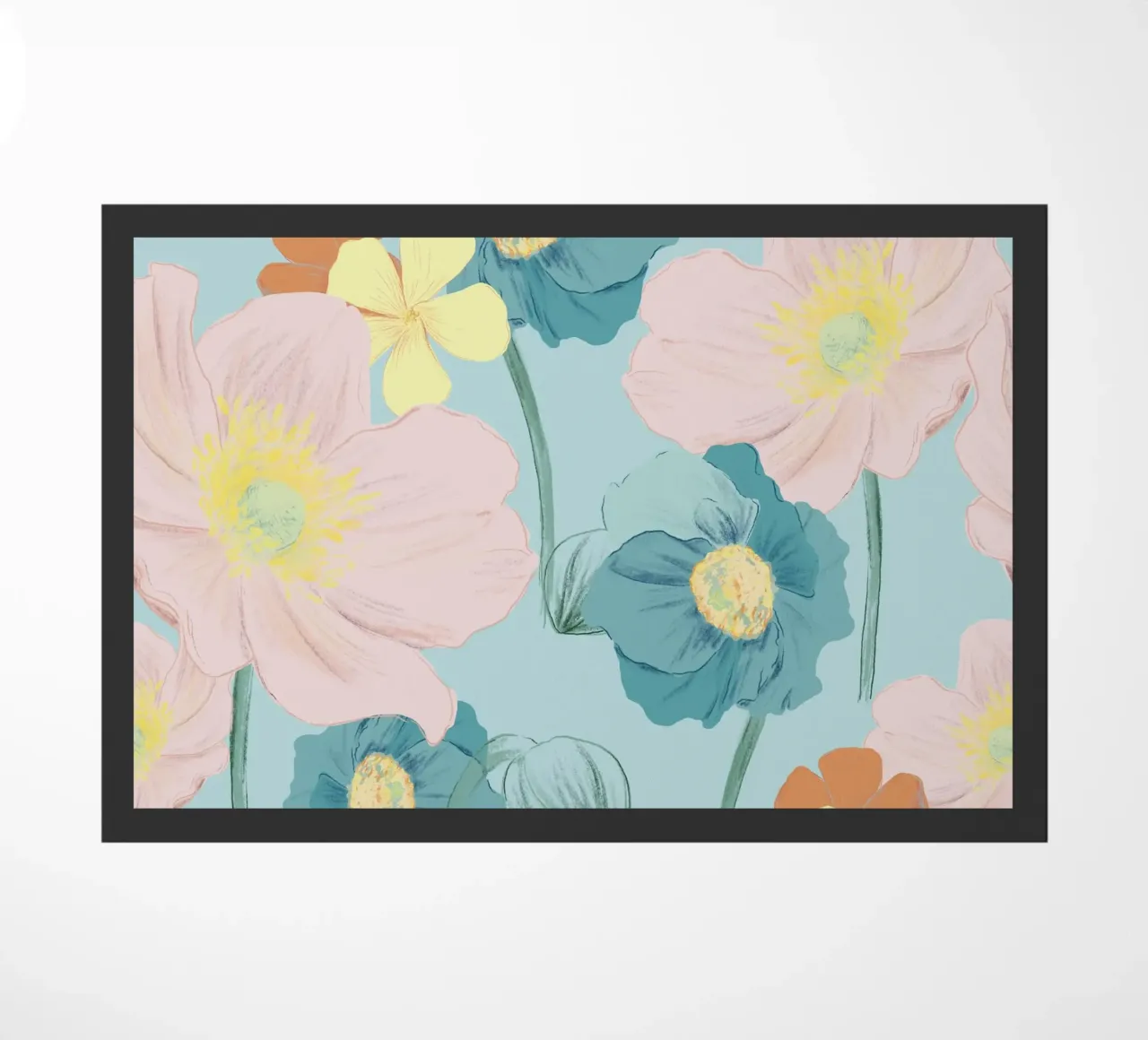 Pastel Wildflower Print for Summer & Spring Vibes zerbino da janine.aigner.work