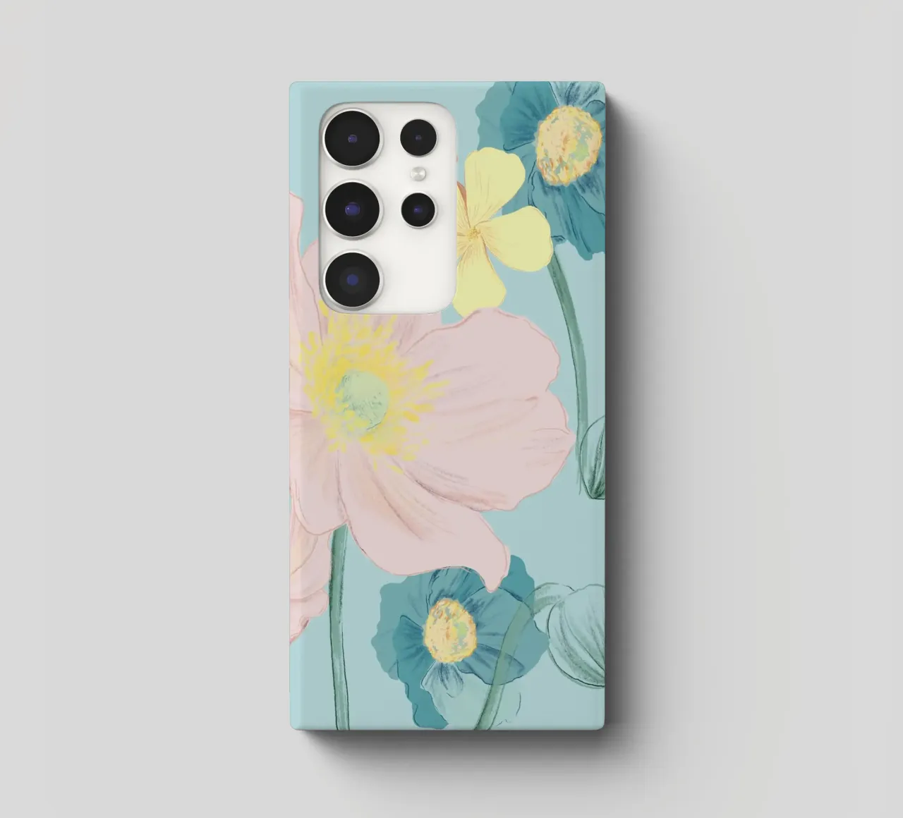Pastel Wildflower Print for Summer & Spring Vibes cover samsung da janine.aigner.work