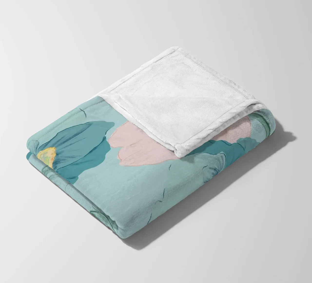 Pastel Wildflower Print for Summer & Spring Vibes coperta in pile da janine.aigner.work