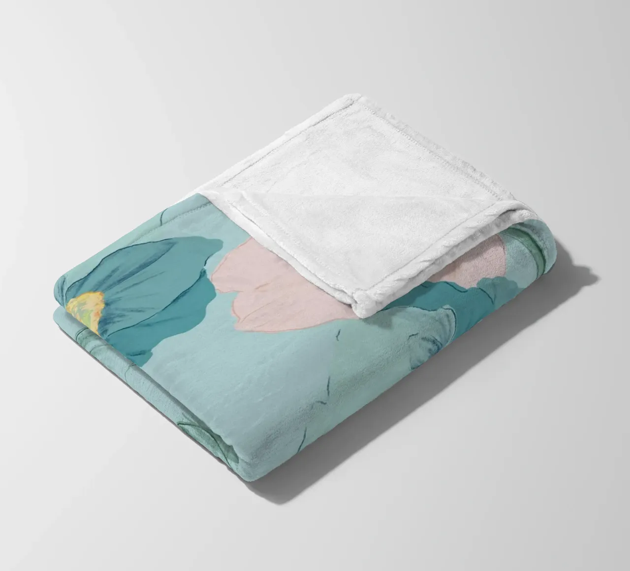 Pastel Wildflower Print for Summer & Spring Vibes coperta in pile da janine.aigner.work