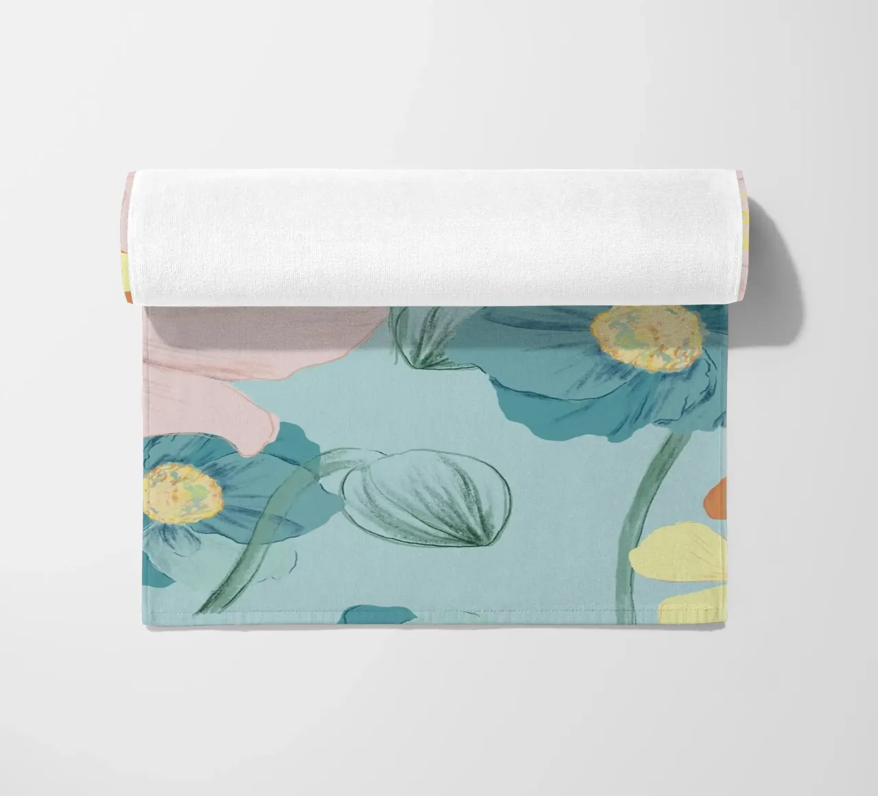 Pastel Wildflower Print for Summer & Spring Vibes telo mare da janine.aigner.work